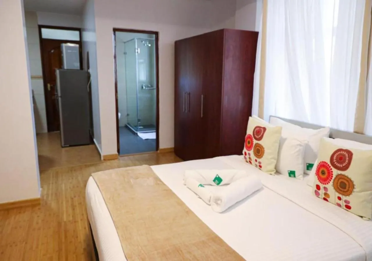 Bed in Golf View Serviced Apartments