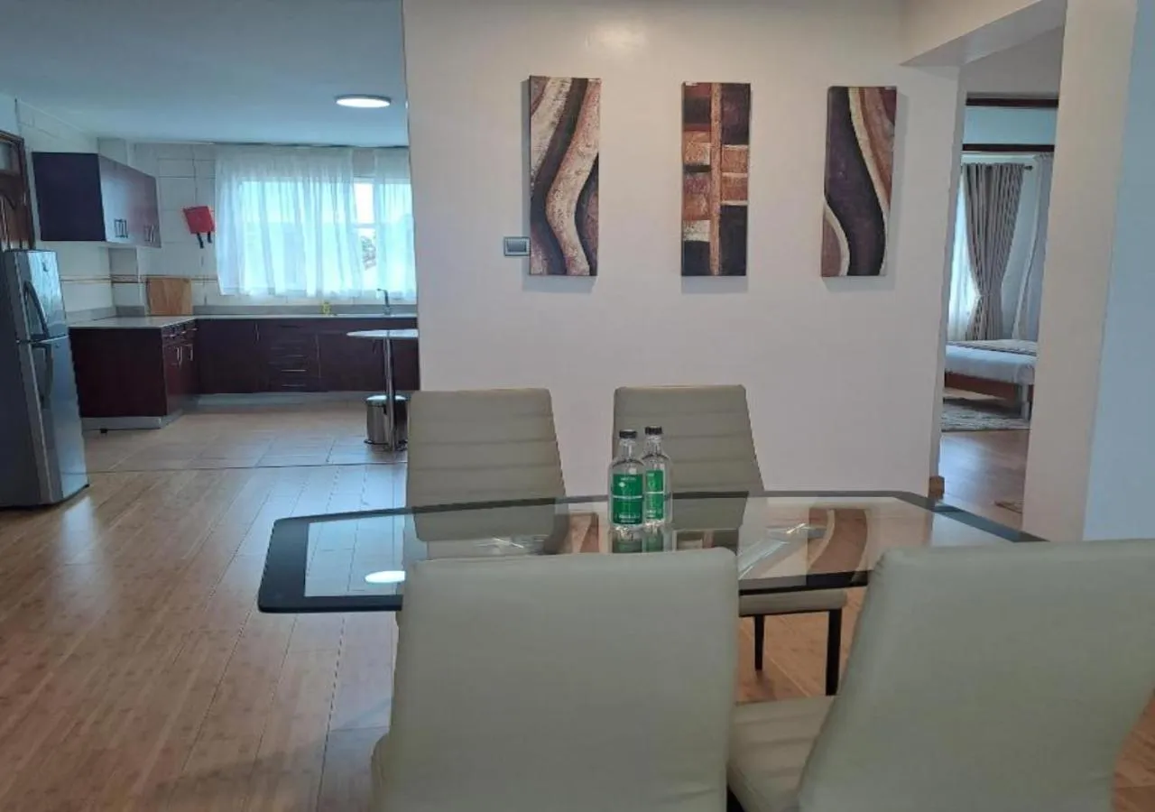 Kitchen or kitchenette in Golf View Serviced Apartments