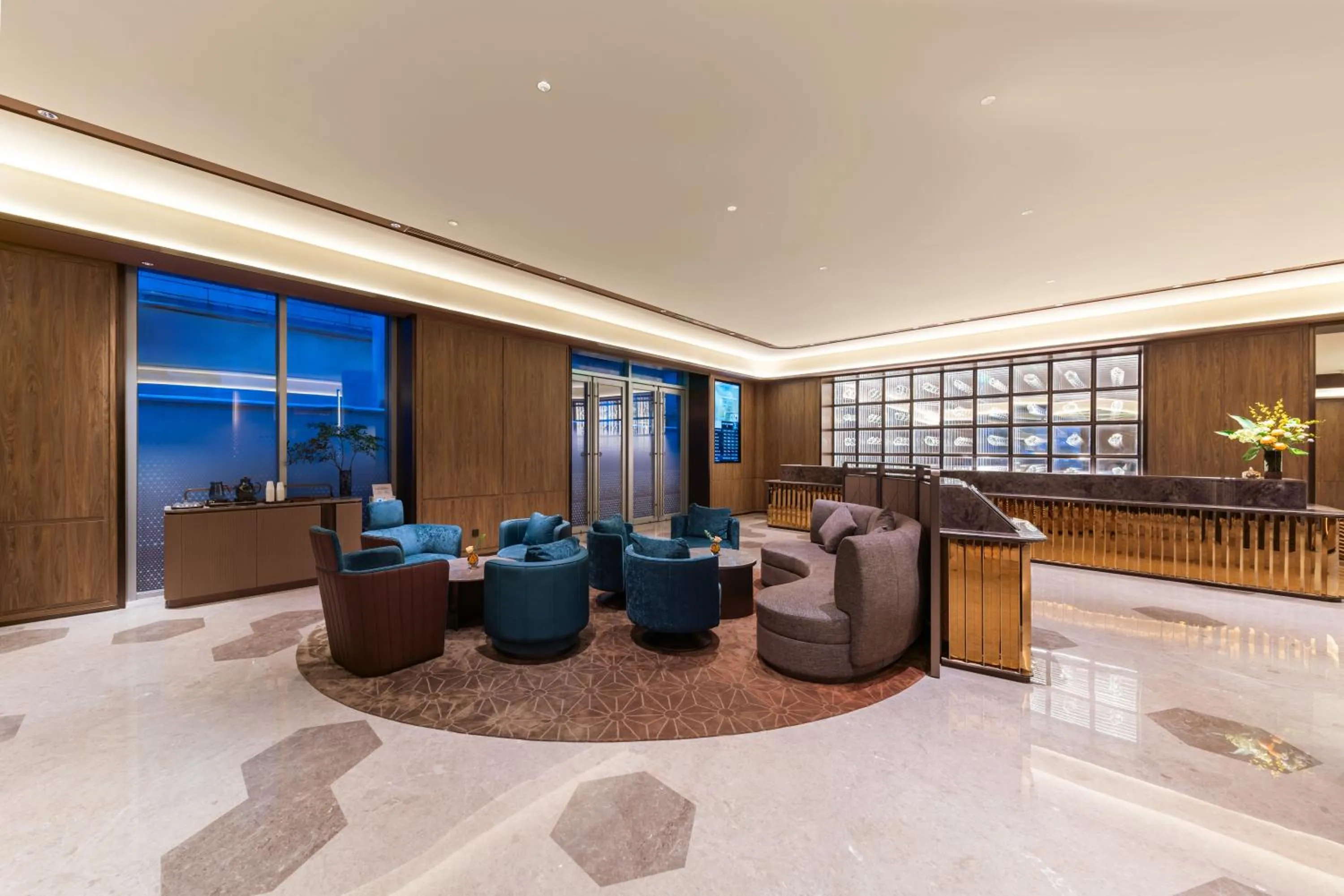 Lobby or reception in Crystal Orange Hotel Shanghai The Bund Yu Garden