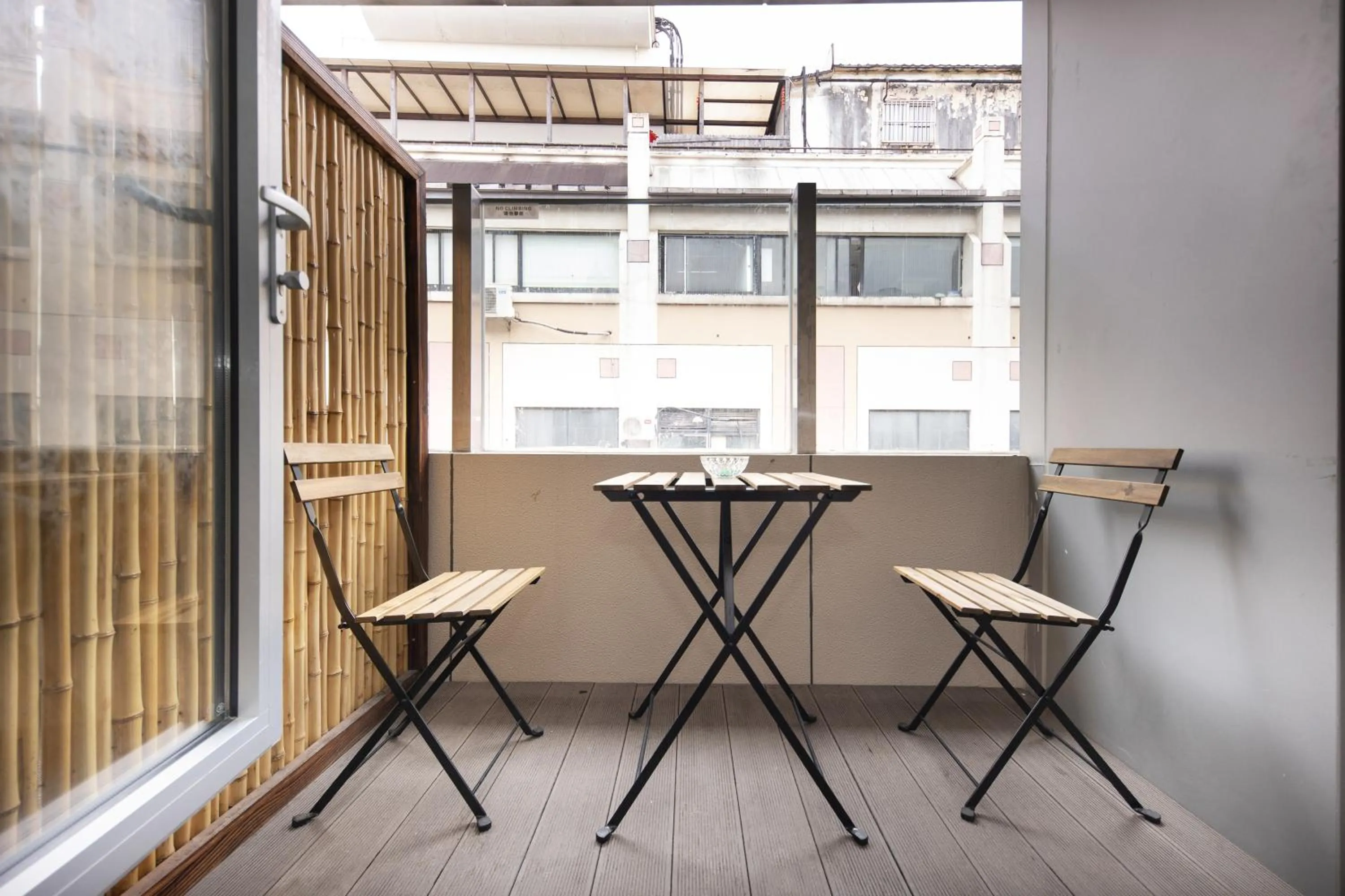 Balcony/Terrace in Crystal Orange Hotel Shanghai The Bund Yu Garden
