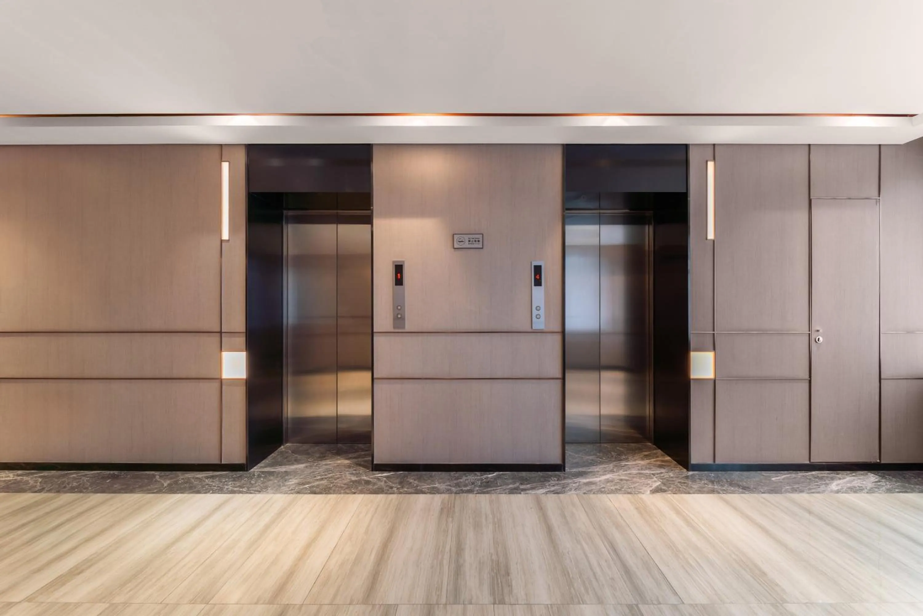 elevator in Crystal Orange Hotel Shanghai The Bund Yu Garden