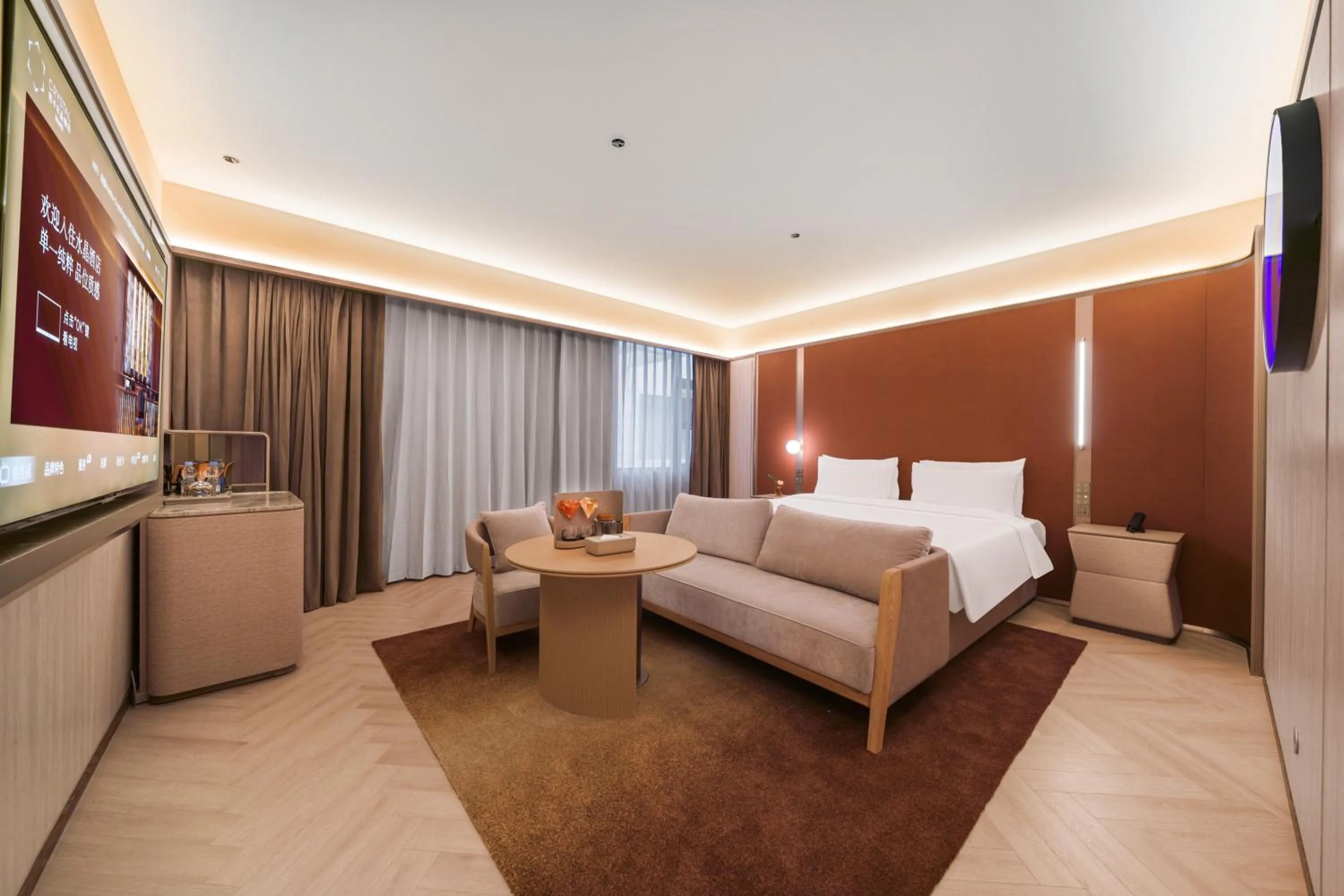 Bedroom, Bed in Crystal Hotel Shanghai The Bund Yu Garden