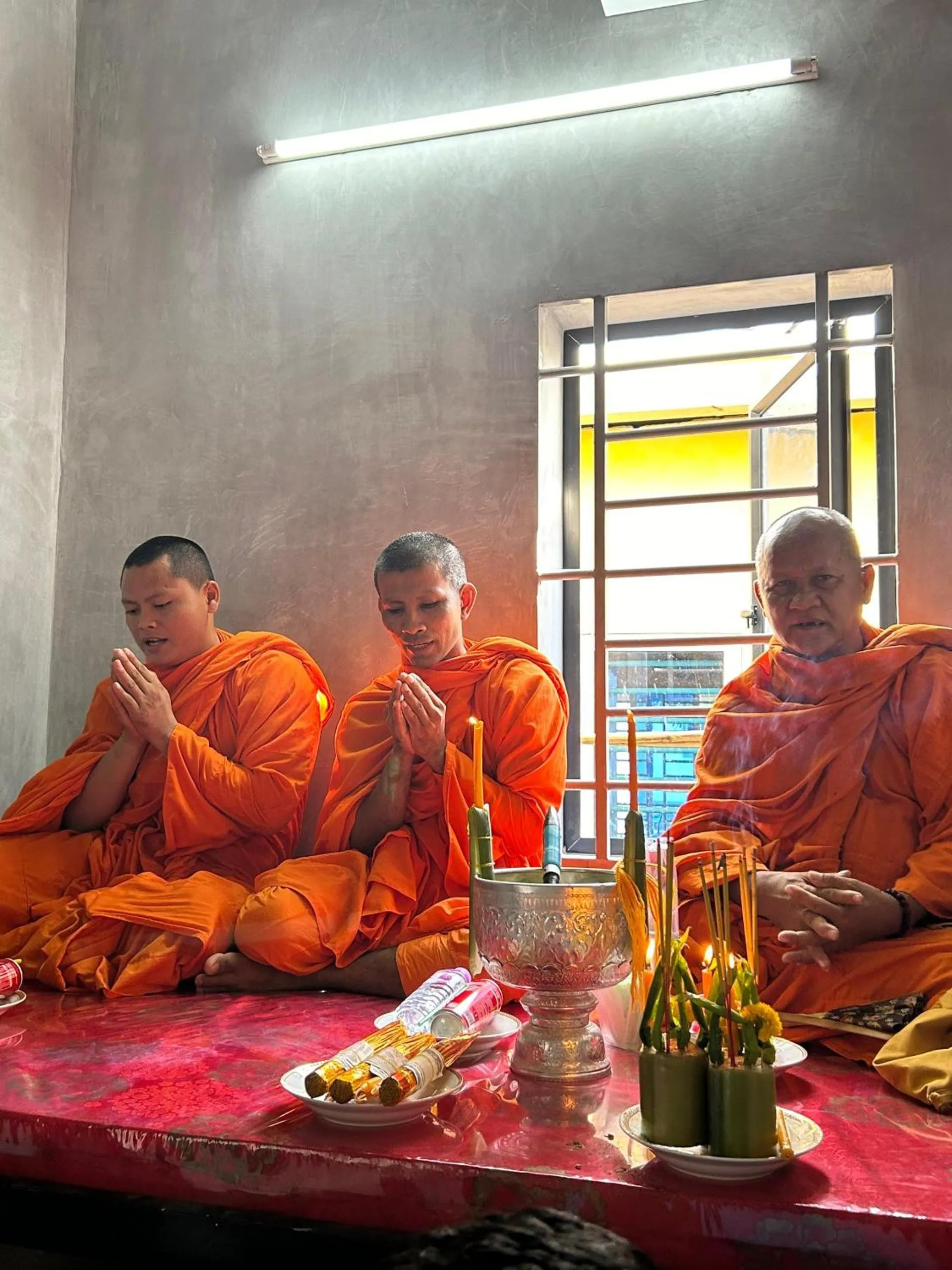 group of guests in The Drop Inn