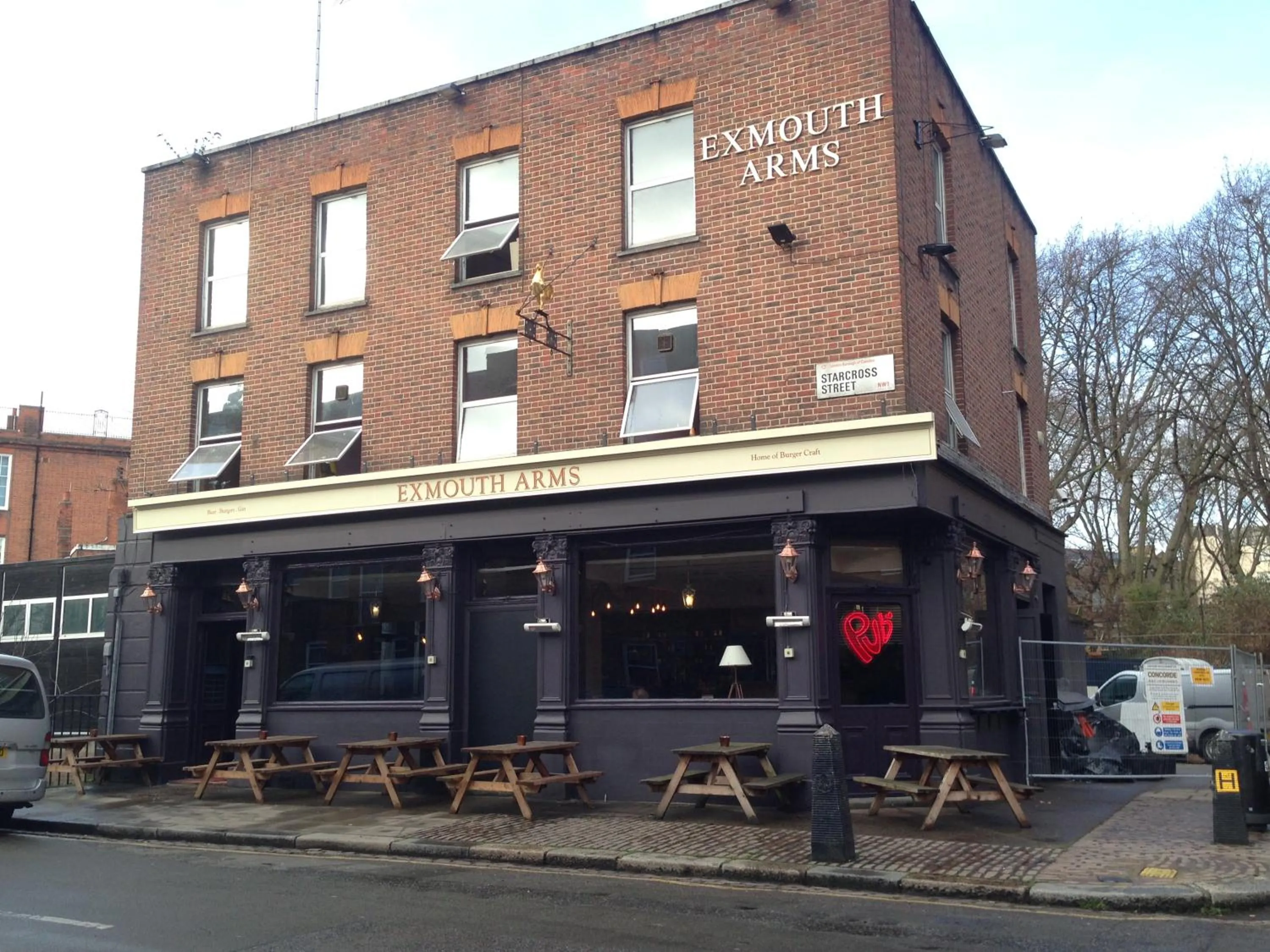 Property building in PubLove @ The Exmouth Arms, Euston