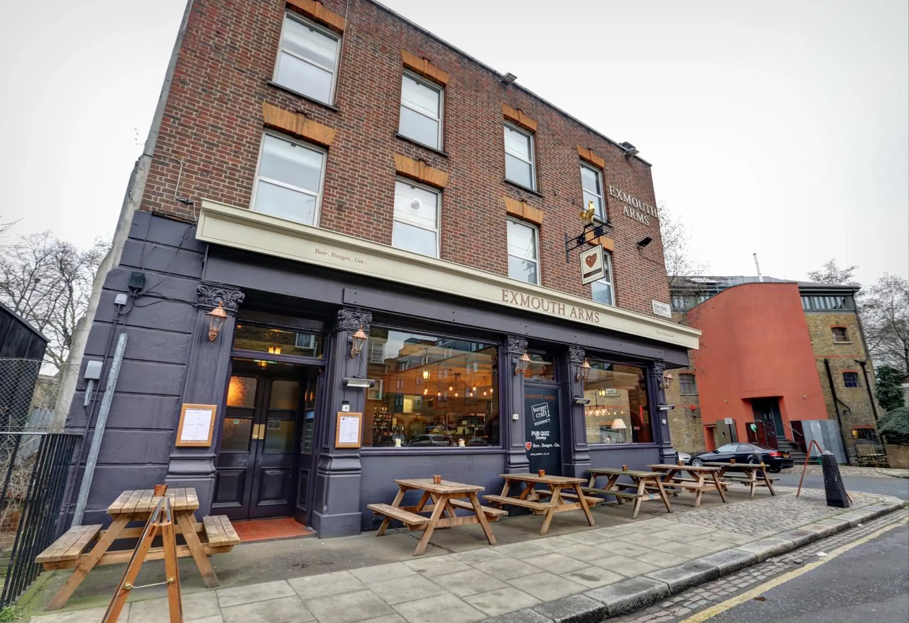 Property building in PubLove @ The Exmouth Arms, Euston Property building in PubLove @ The Exmouth Arms, Euston