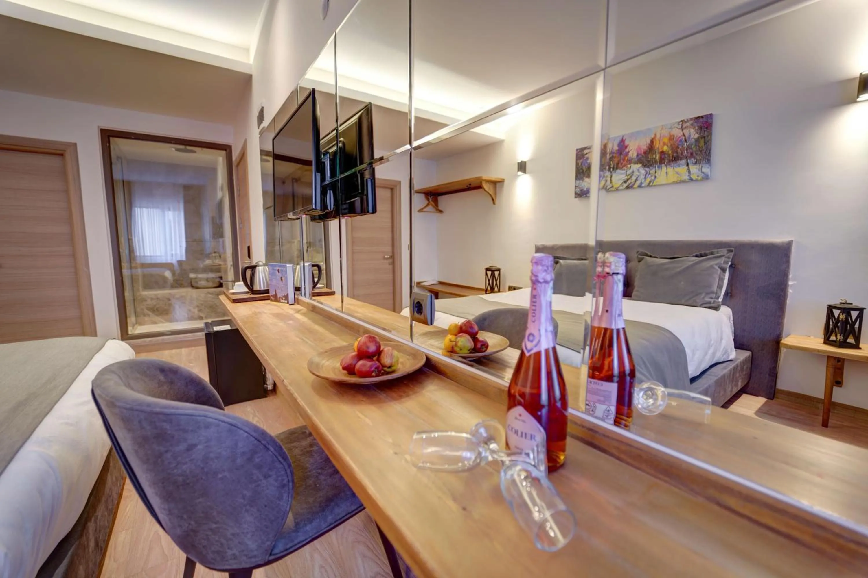 Bed in Stones of Cappadocia