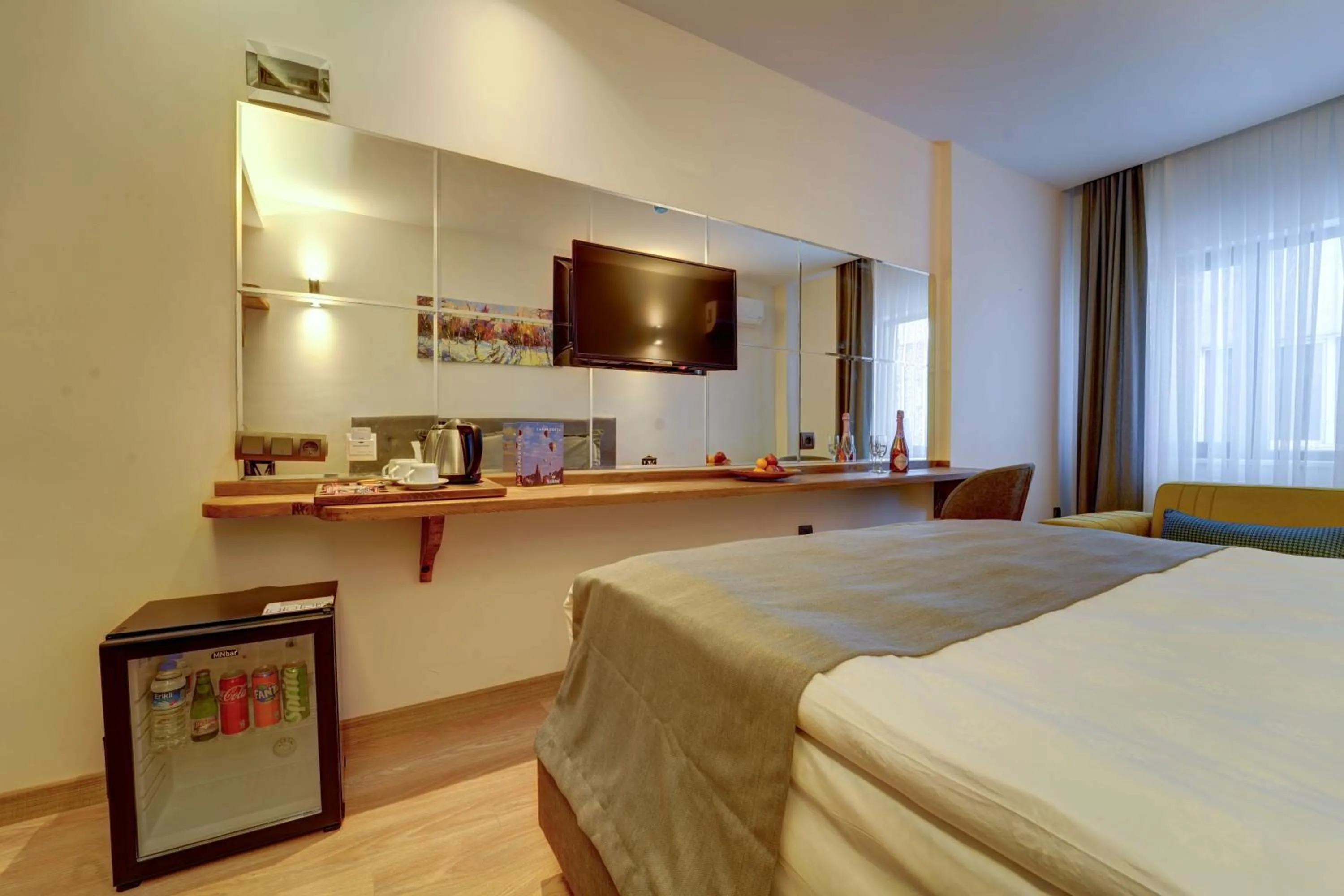 Bed in Stones of Cappadocia