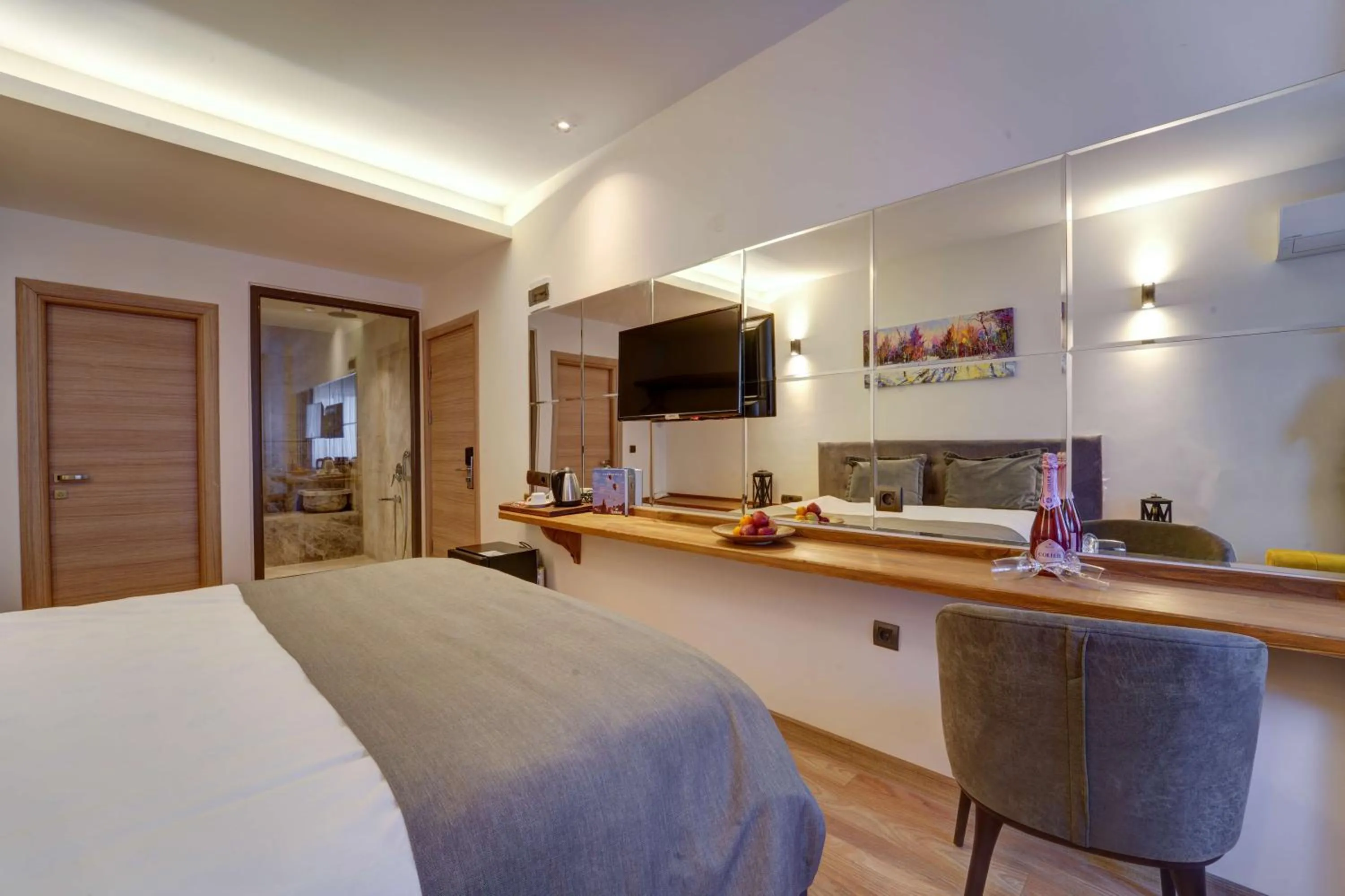 Bed in Stones of Cappadocia