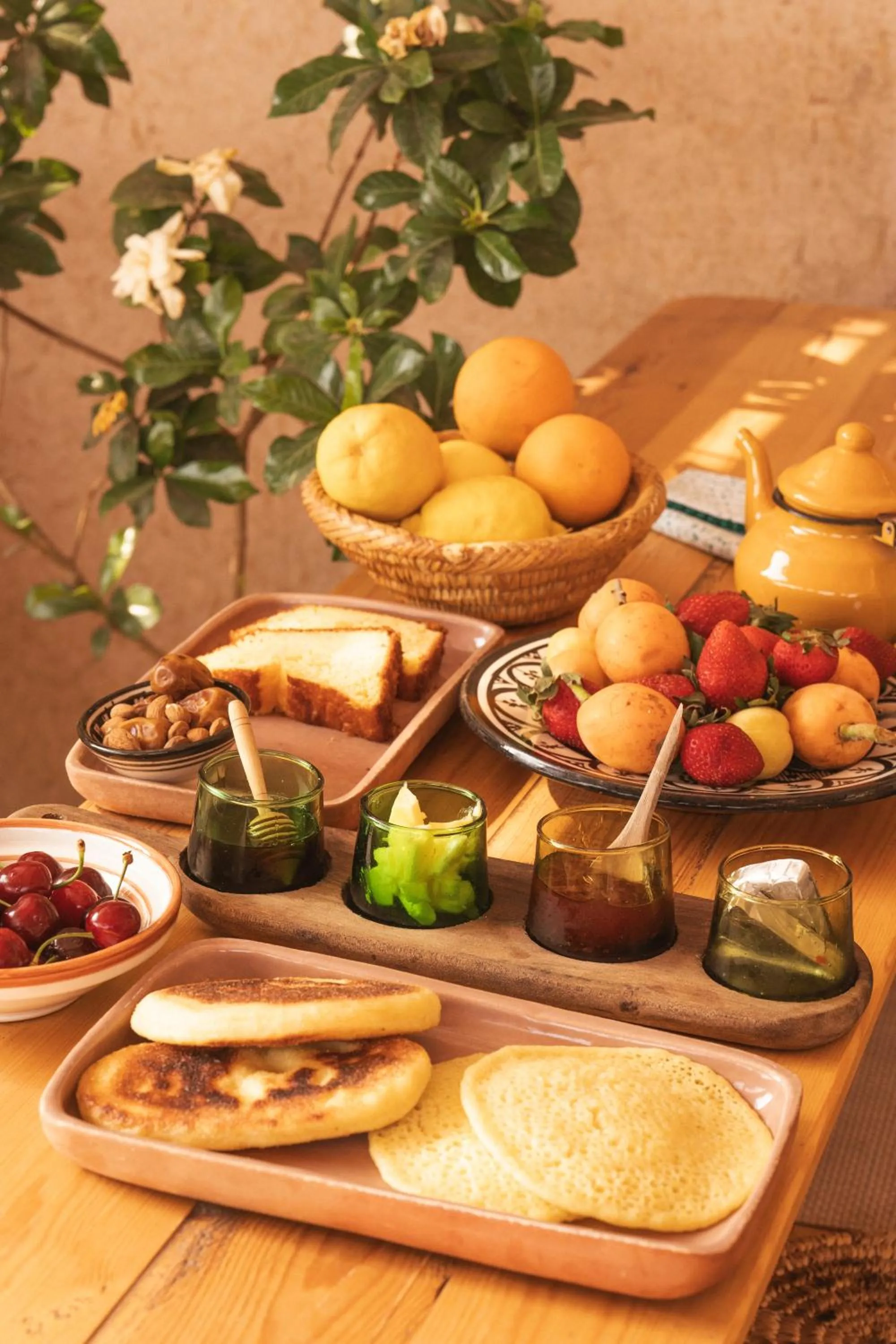 Breakfast in Riad Clefs d'Orient