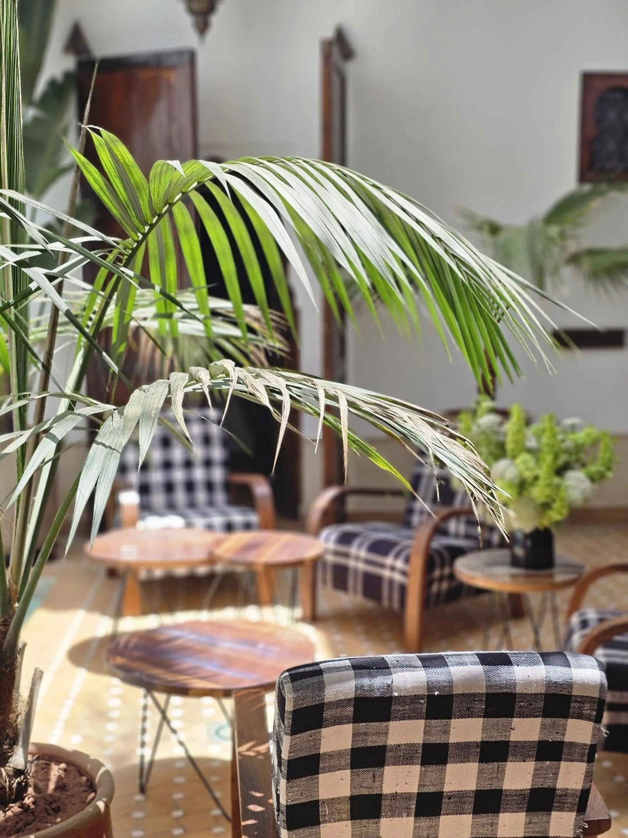 Patio in Riad Clefs d'Orient