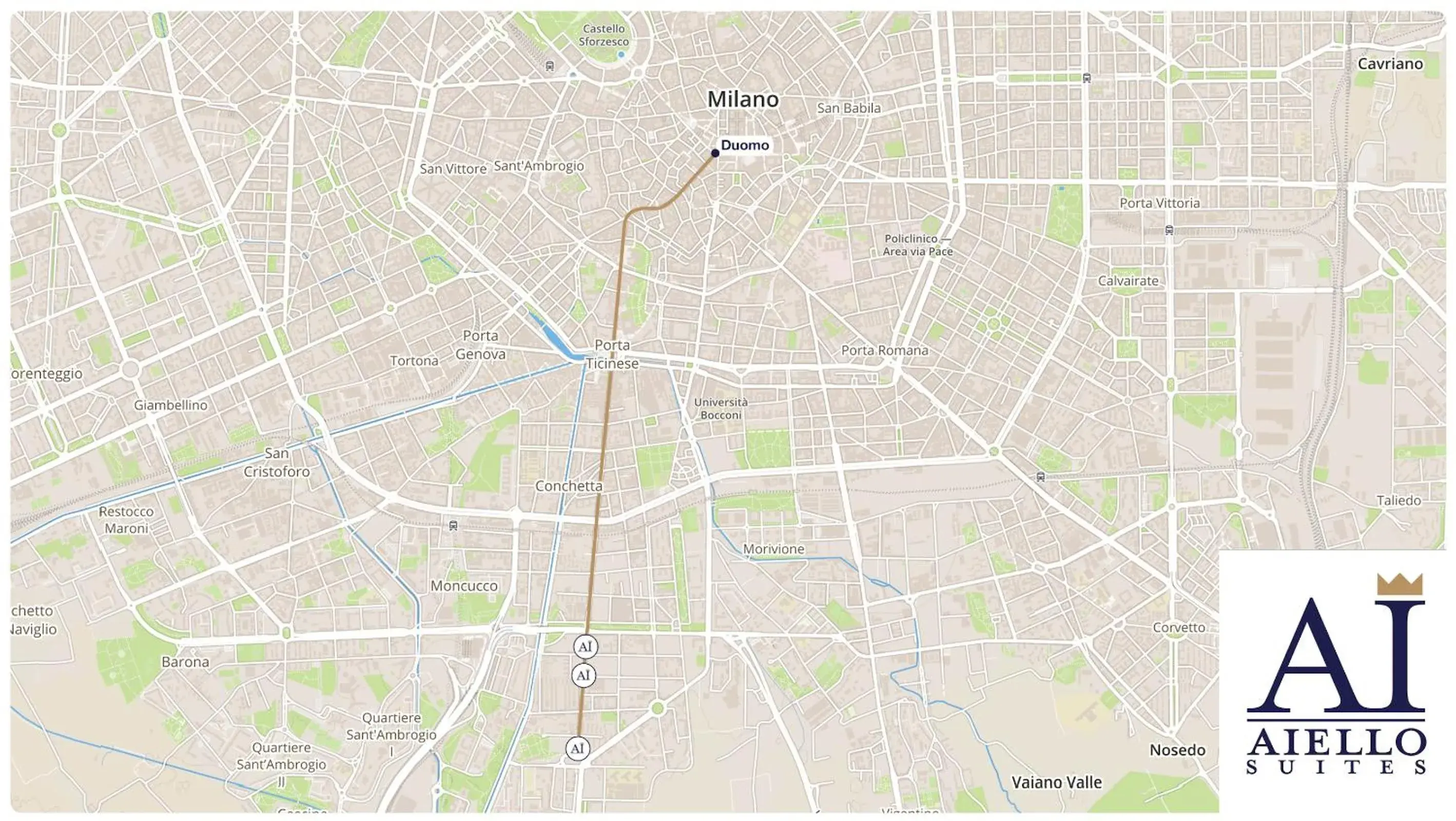 View (from property/room) in Aiello Suites Milan View (from property/room) in Aiello Suites Milan