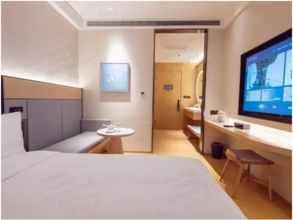 Double Room in JI Hotel Shanghai Pudong Airport East Station Double Room in JI Hotel Shanghai Pudong Airport East Station