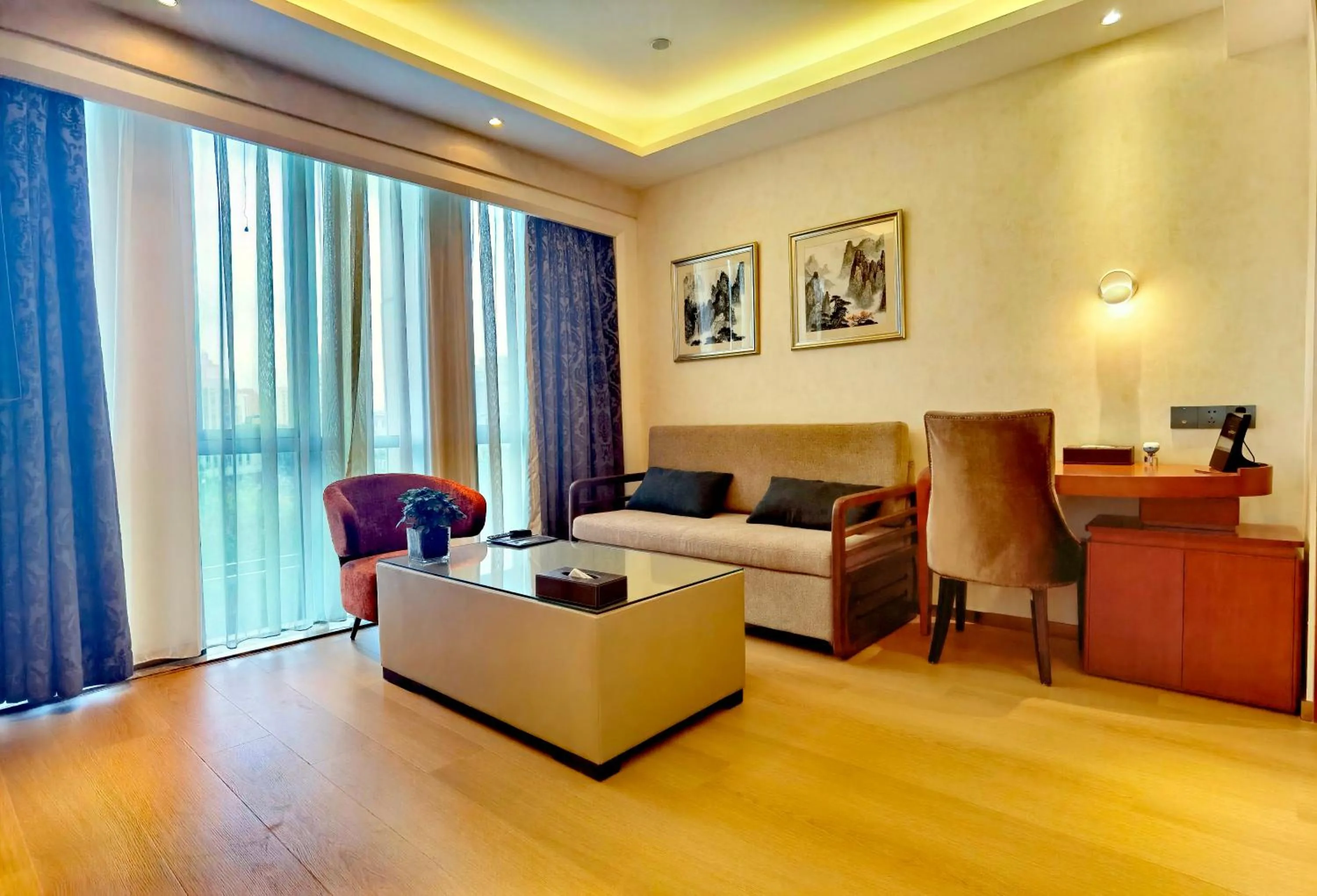 Living room in Days Inn by Wyndham Beijing Haidian