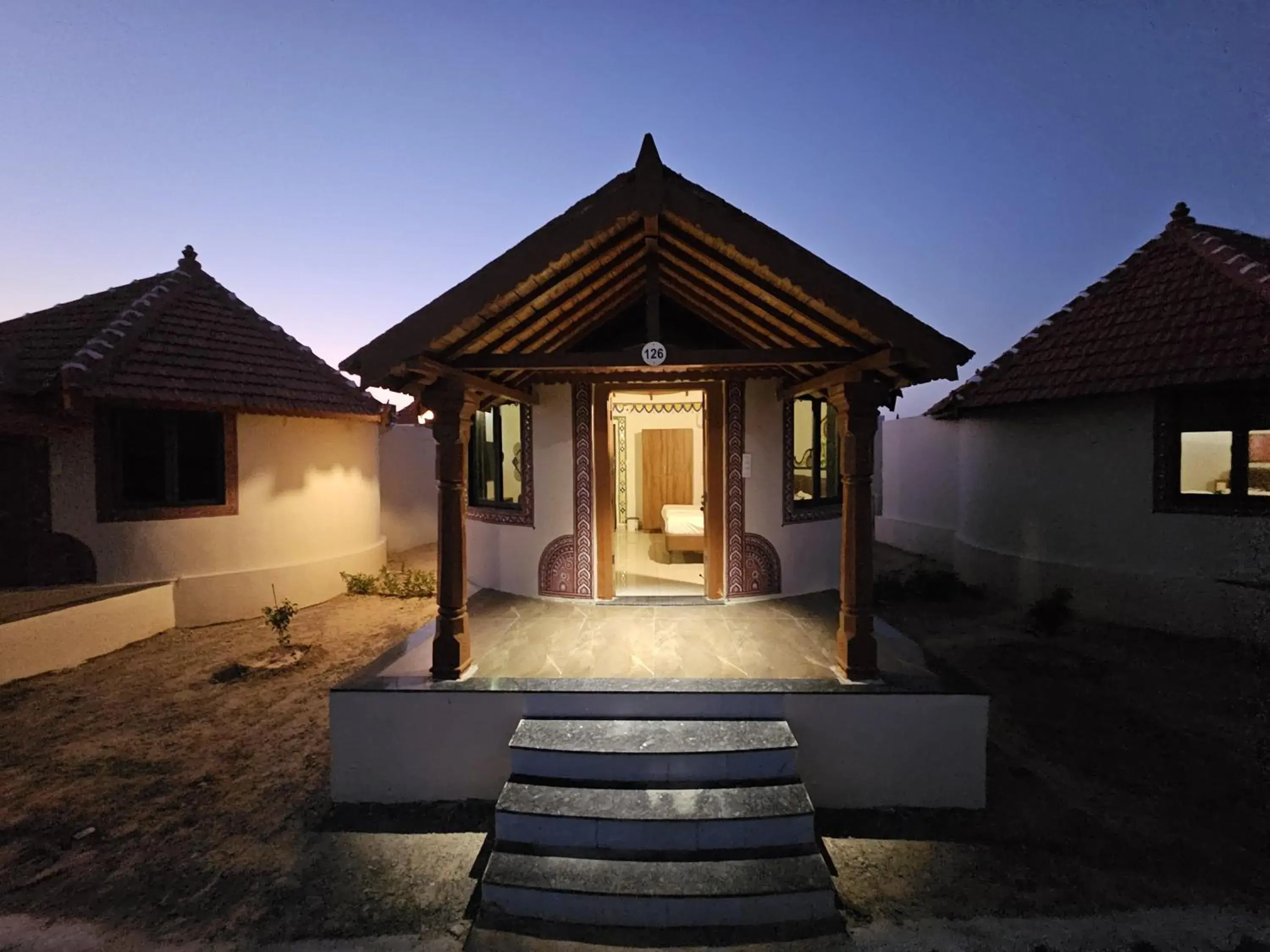 Property building in Heritage Resort Dholavira Property building in Heritage Resort Dholavira