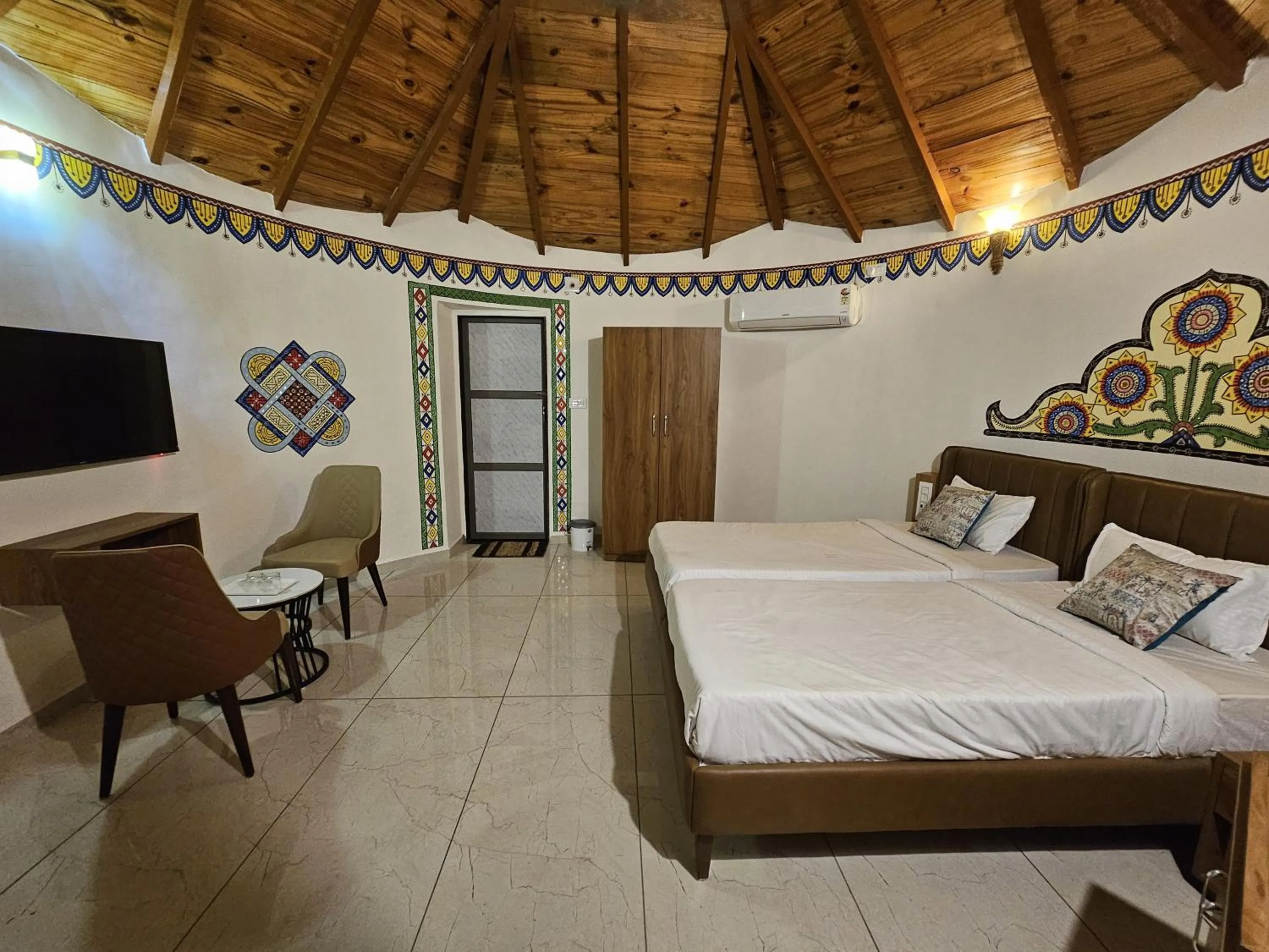 Photo of the whole room, Bed in Heritage Resort Dholavira