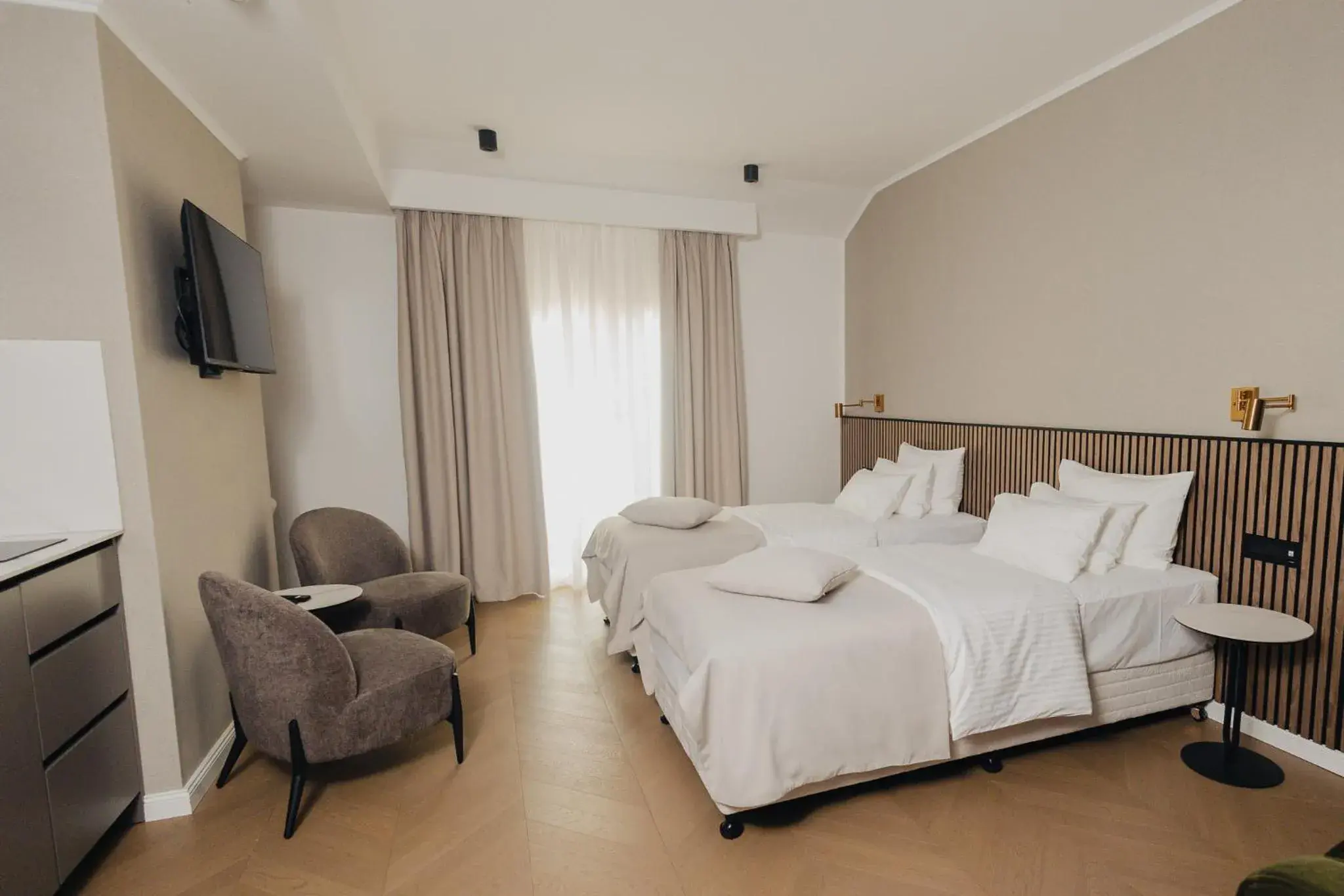 Bed in Hotel Flaneur Bed in Hotel Flaneur