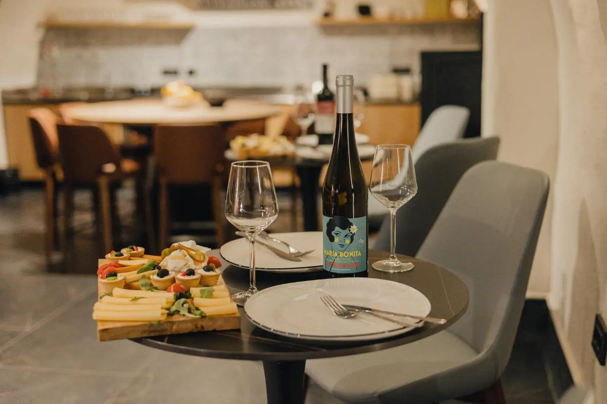 Lounge or bar in Hotel Flaneur Lounge or bar in Hotel Flaneur