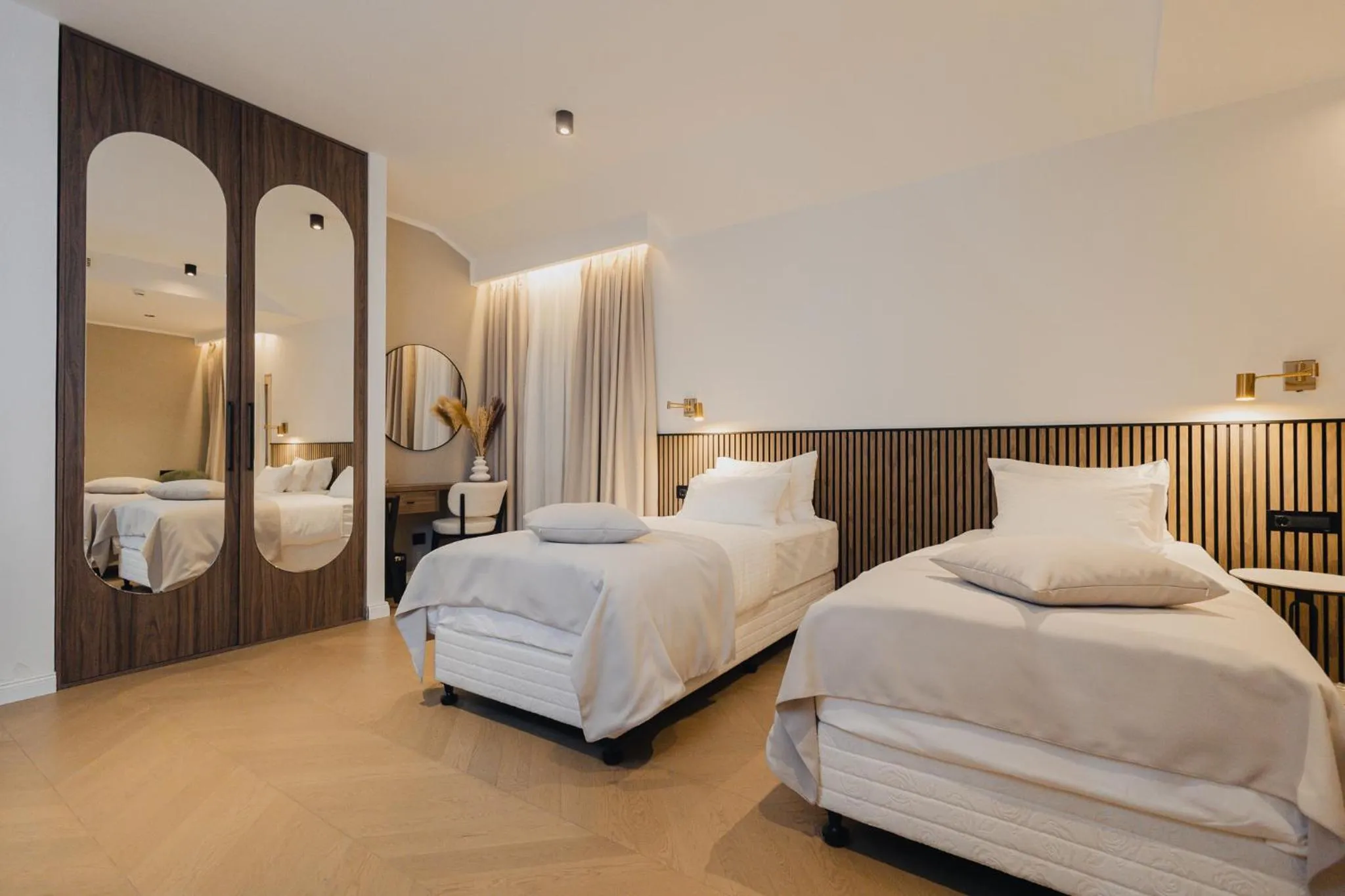 Bed in Hotel Flaneur