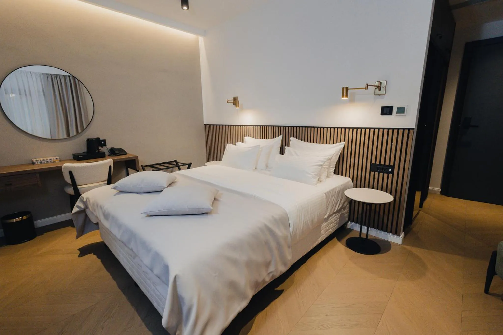 Bed in Hotel Flaneur