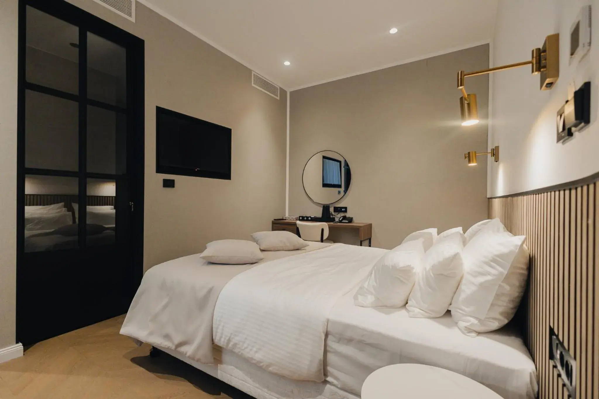 Bed in Hotel Flaneur Bed in Hotel Flaneur