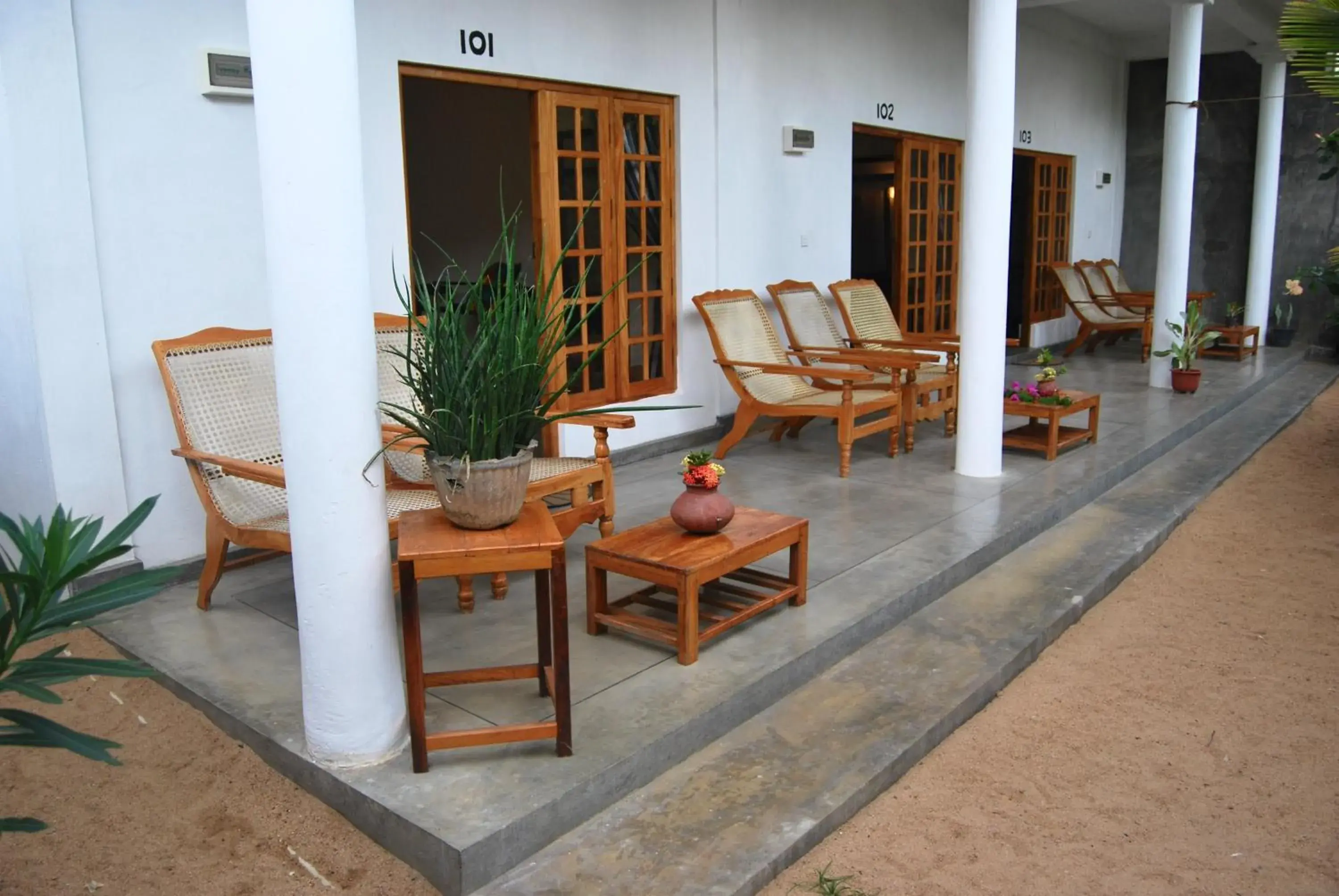 Family Room with Garden View in Cili Hotel Family Room with Garden View in Cili Hotel