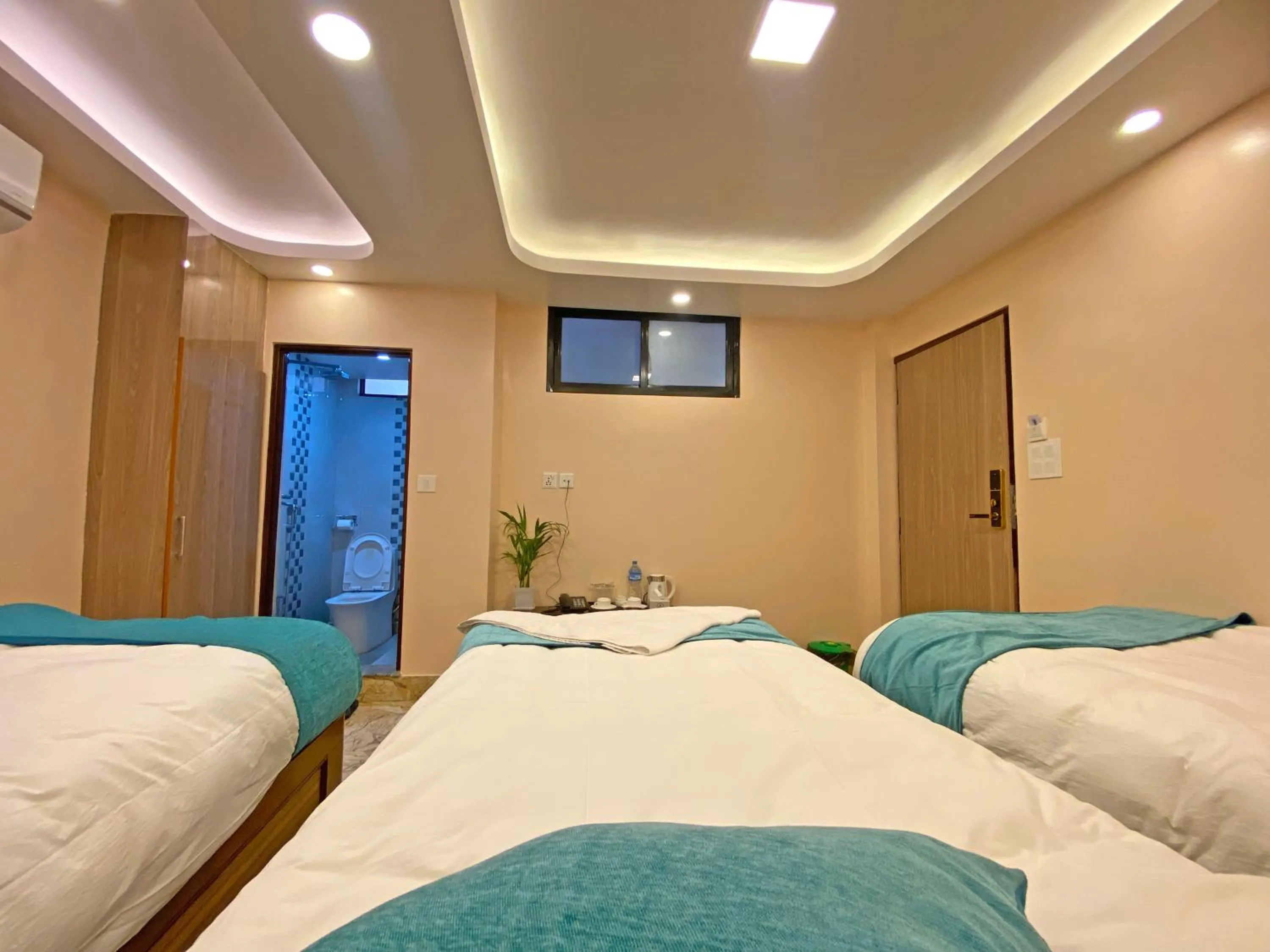 Bed in Hotel Resunga Arjun