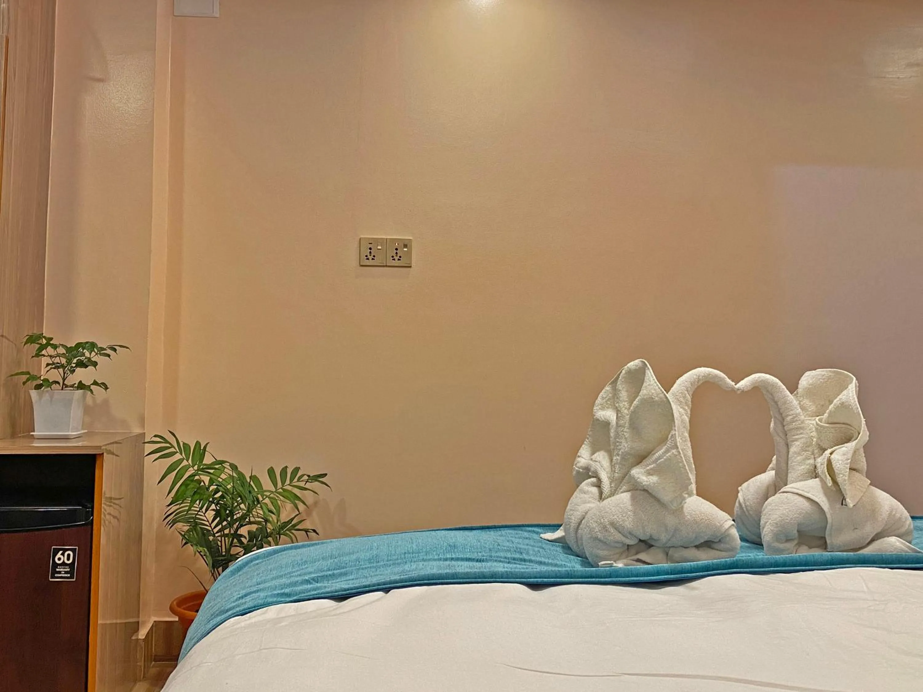 Bed in Hotel Resunga Arjun