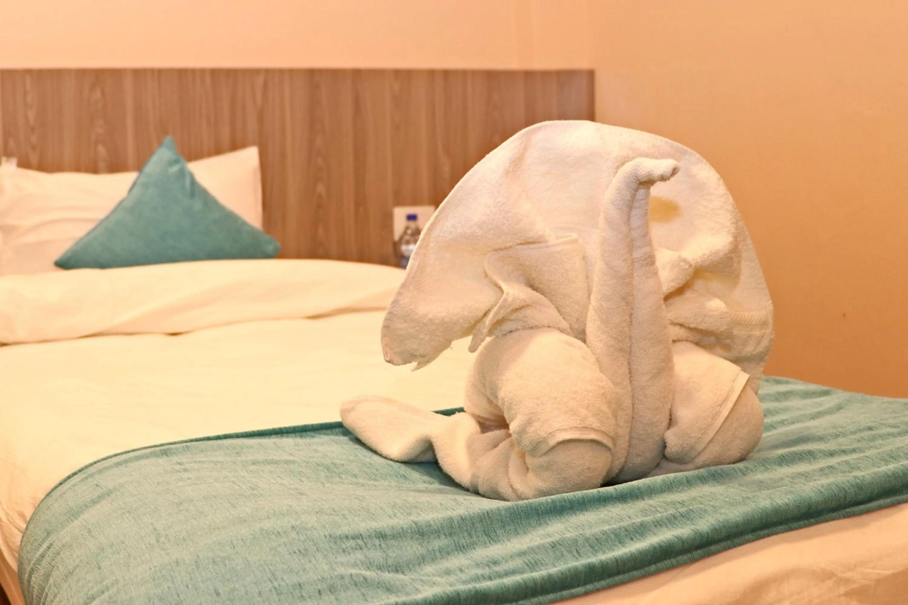 Bed in Hotel Resunga Arjun