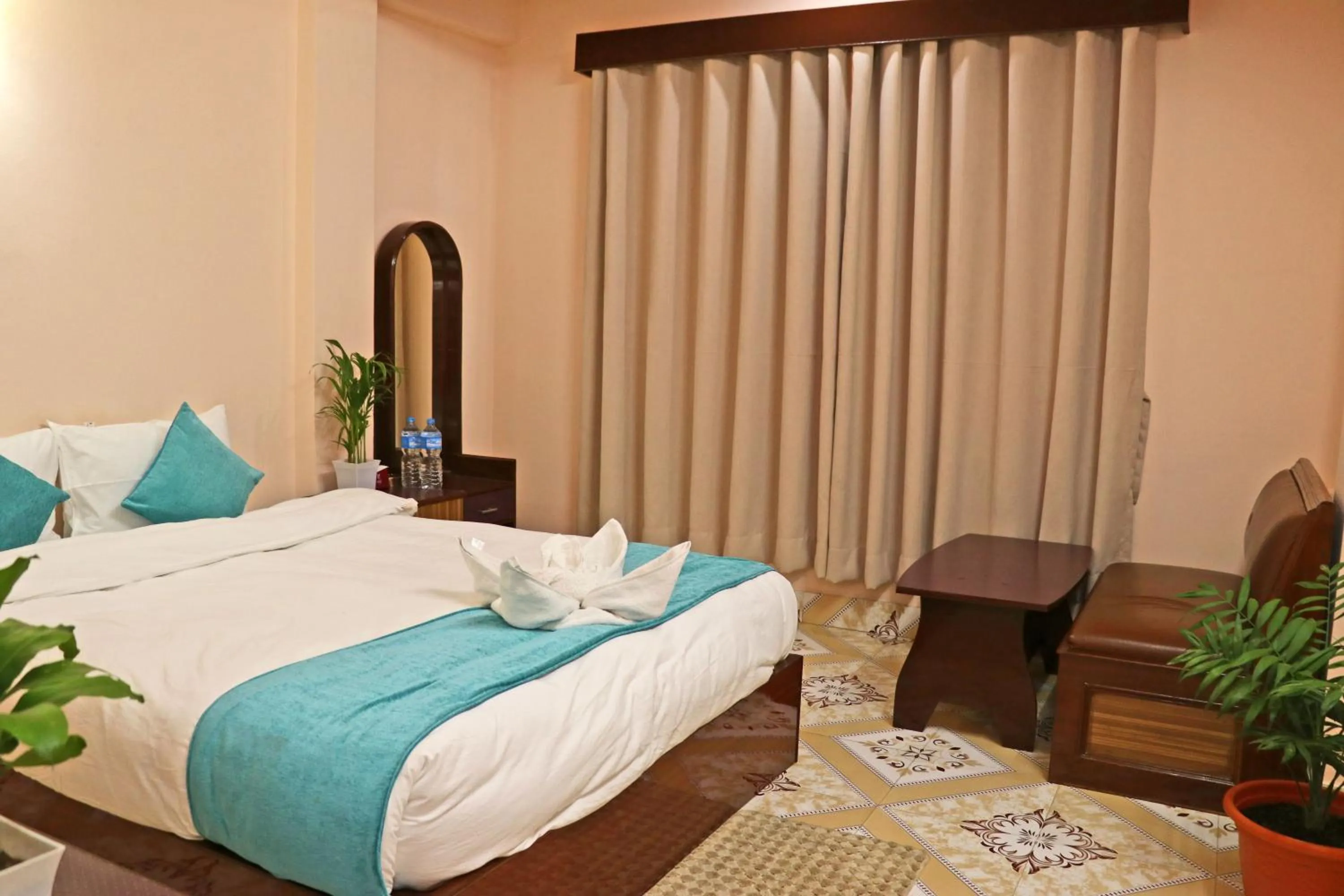 Bed in Hotel Resunga Arjun