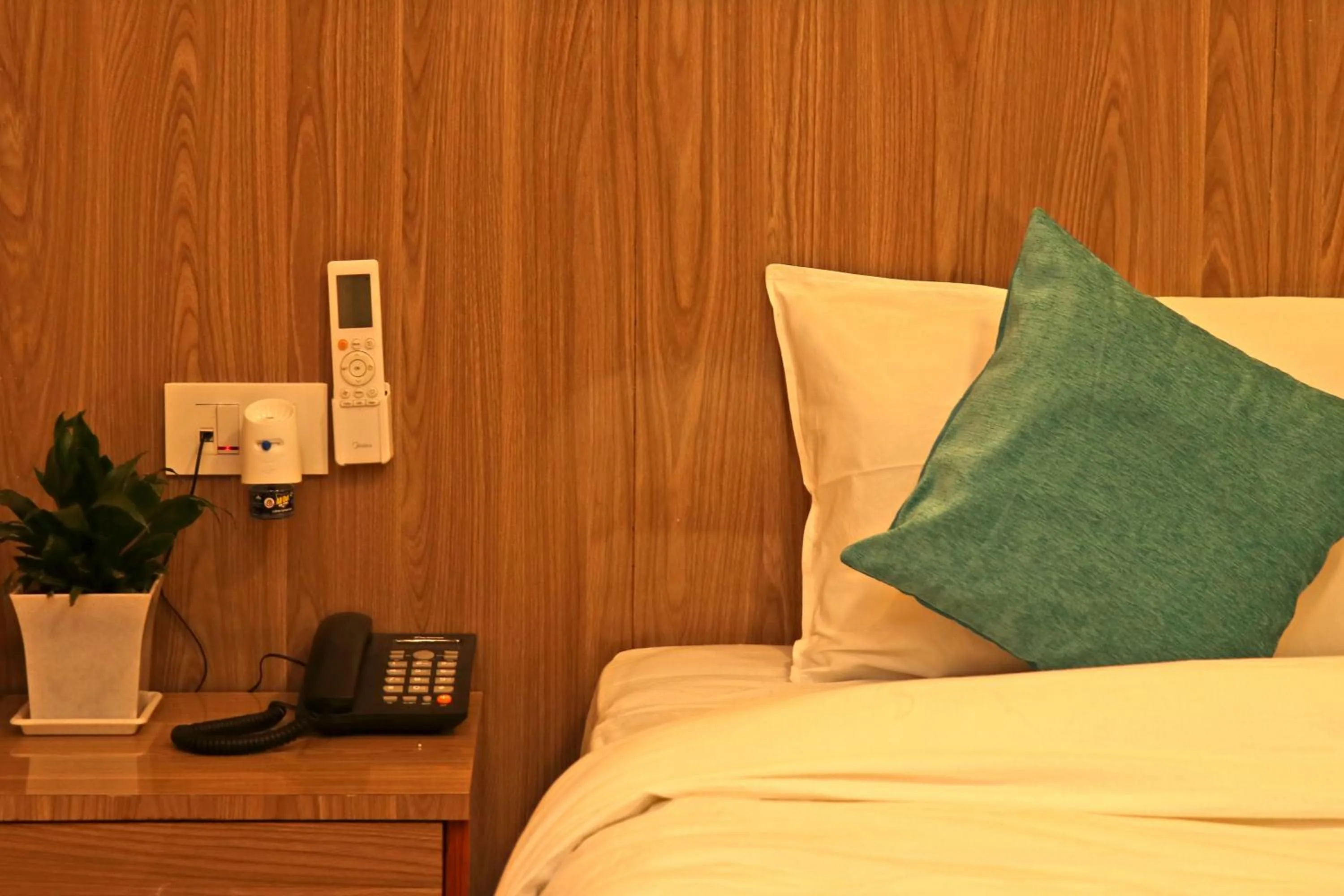 Bed in Hotel Resunga Arjun