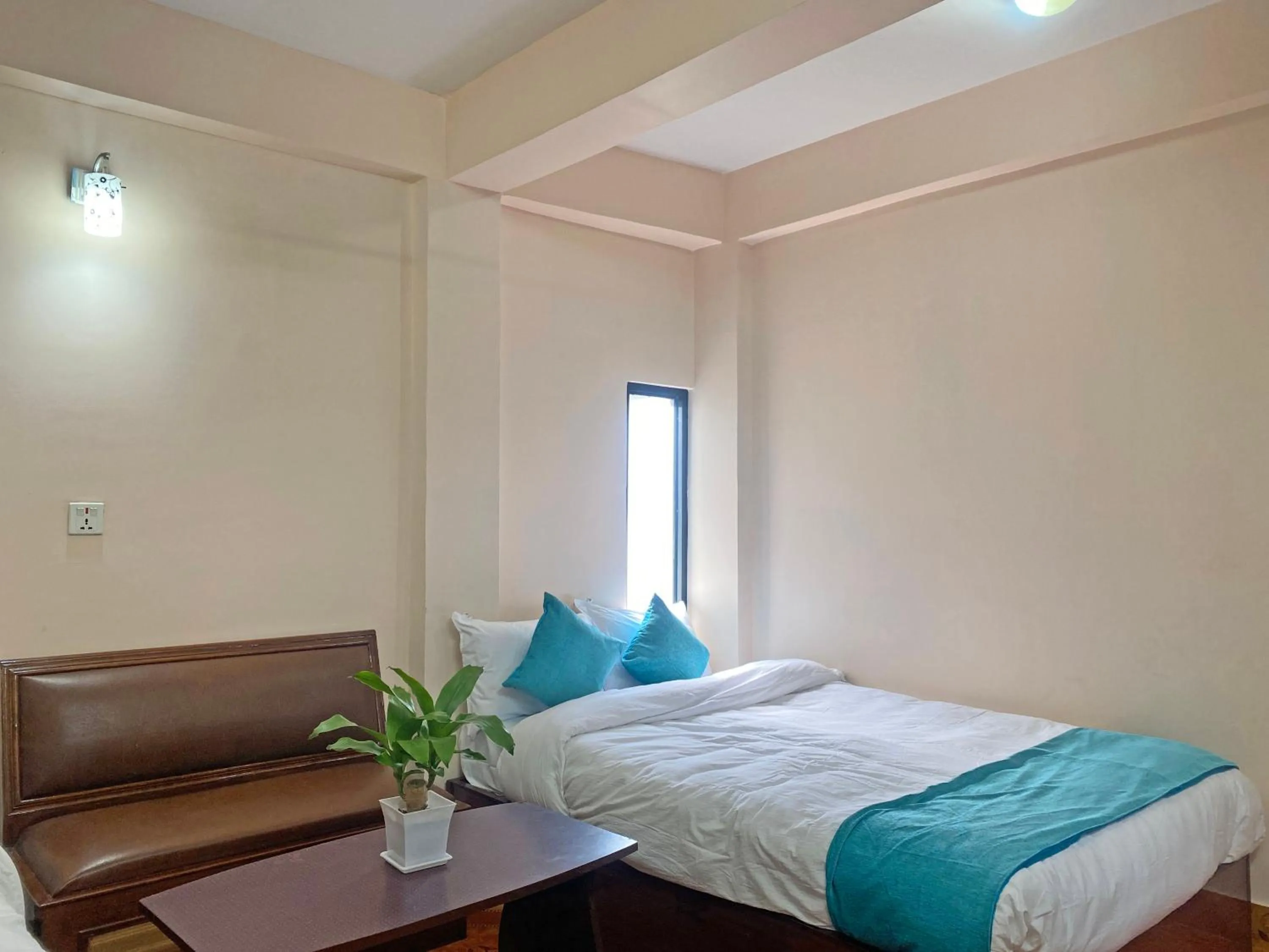 Bed in Hotel Resunga Arjun