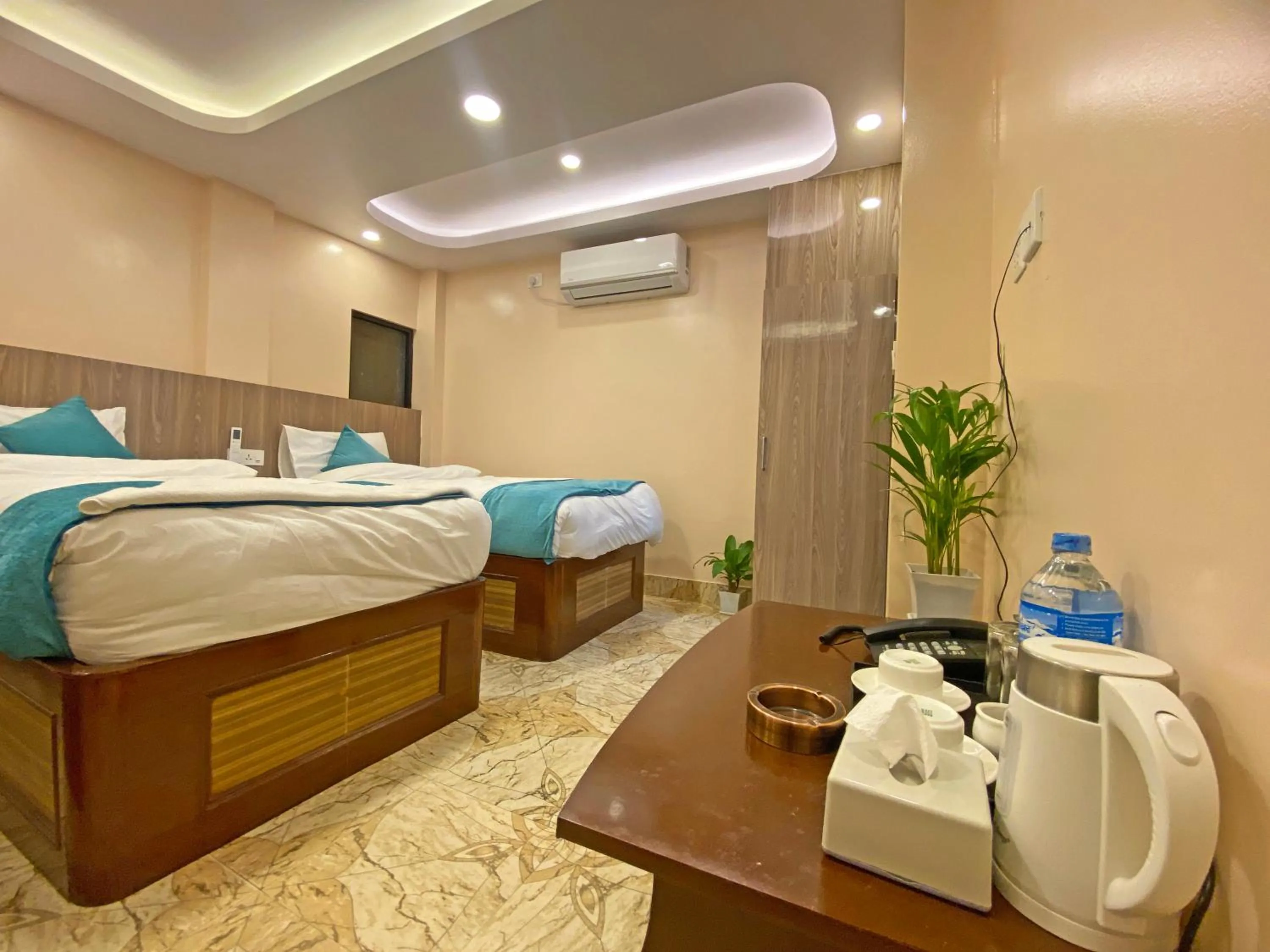 Bed in Hotel Resunga Arjun