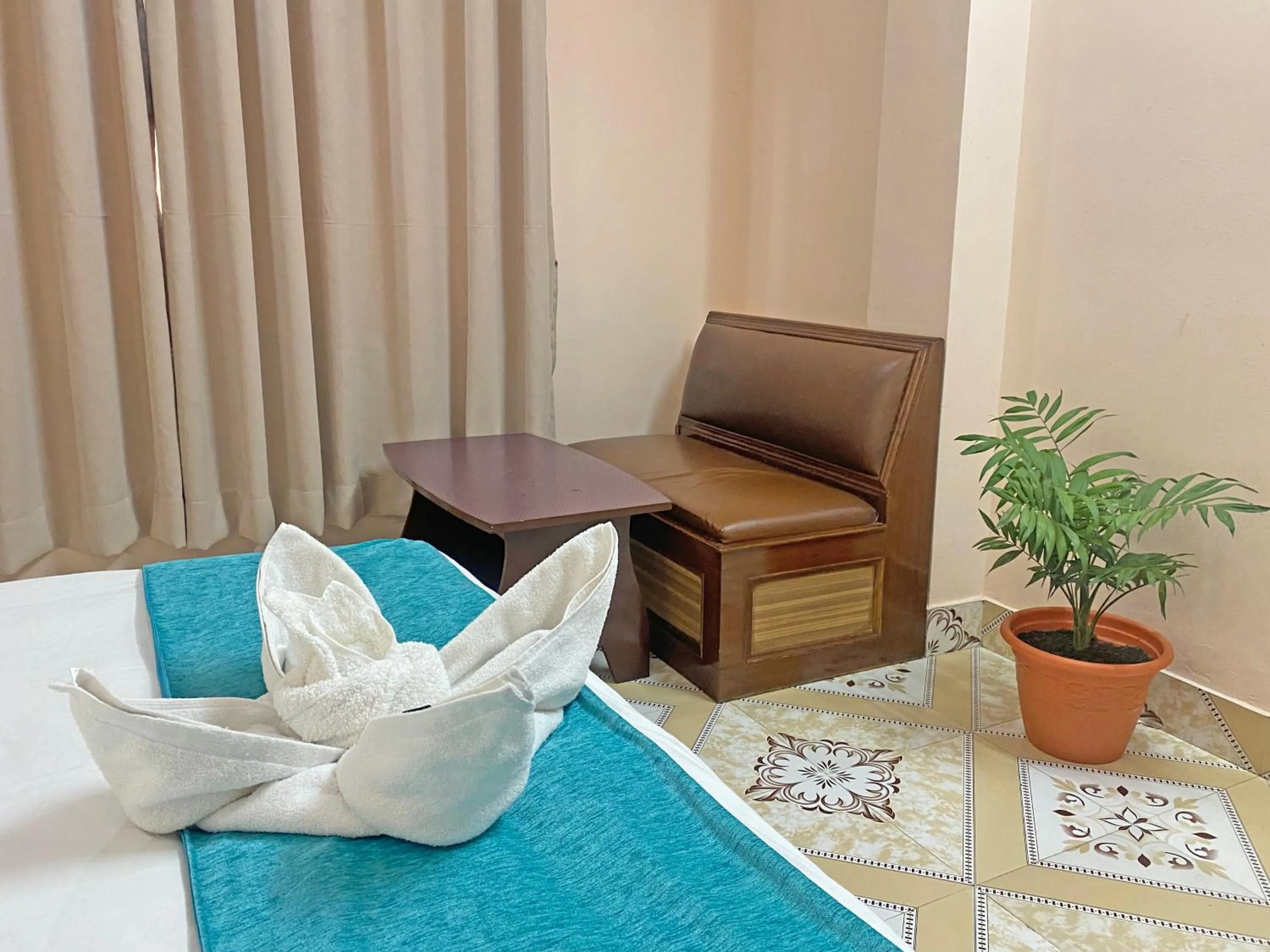 Bed in Hotel Resunga Arjun