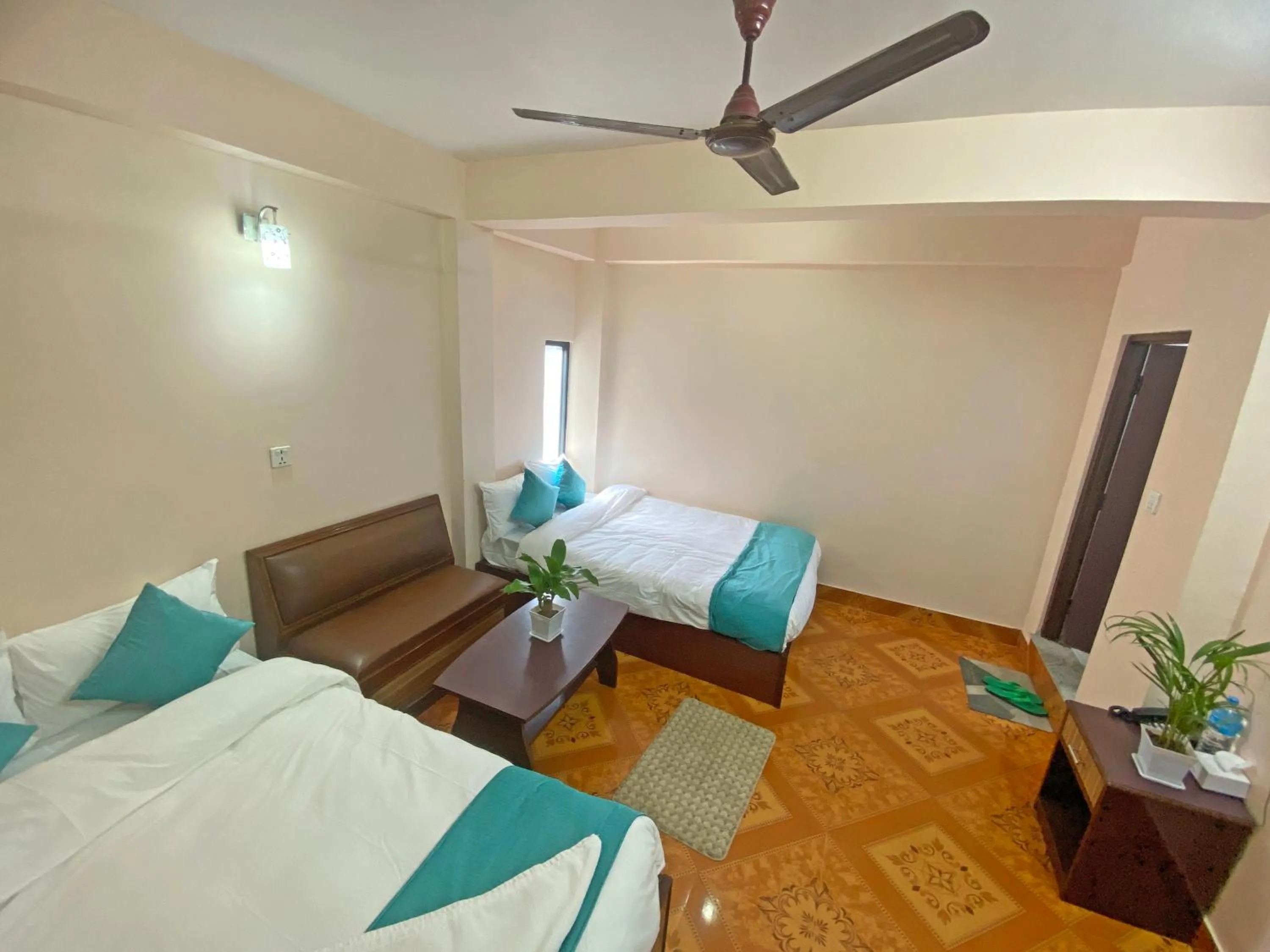 Bed in Hotel Resunga Arjun