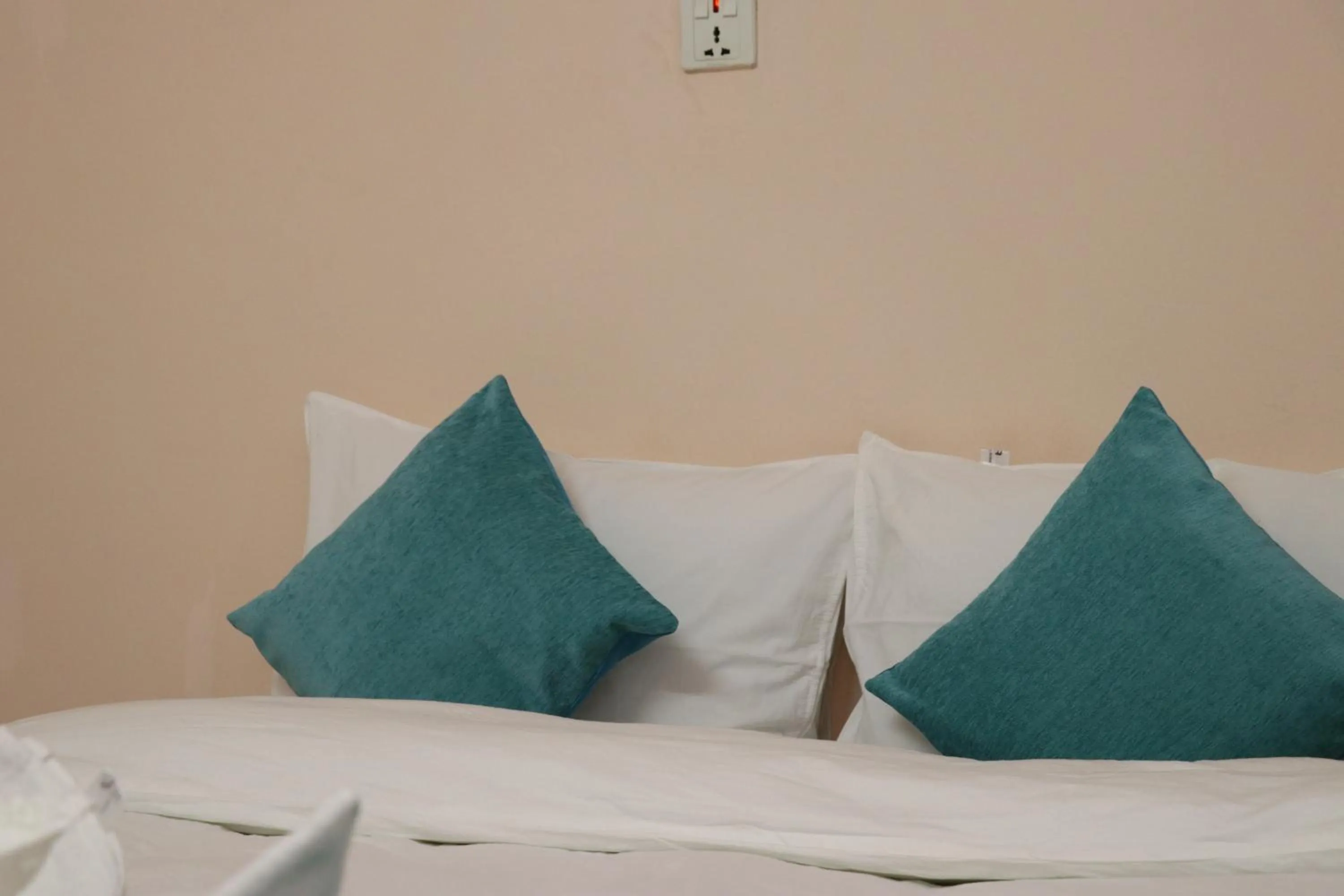 Bed in Hotel Resunga Arjun