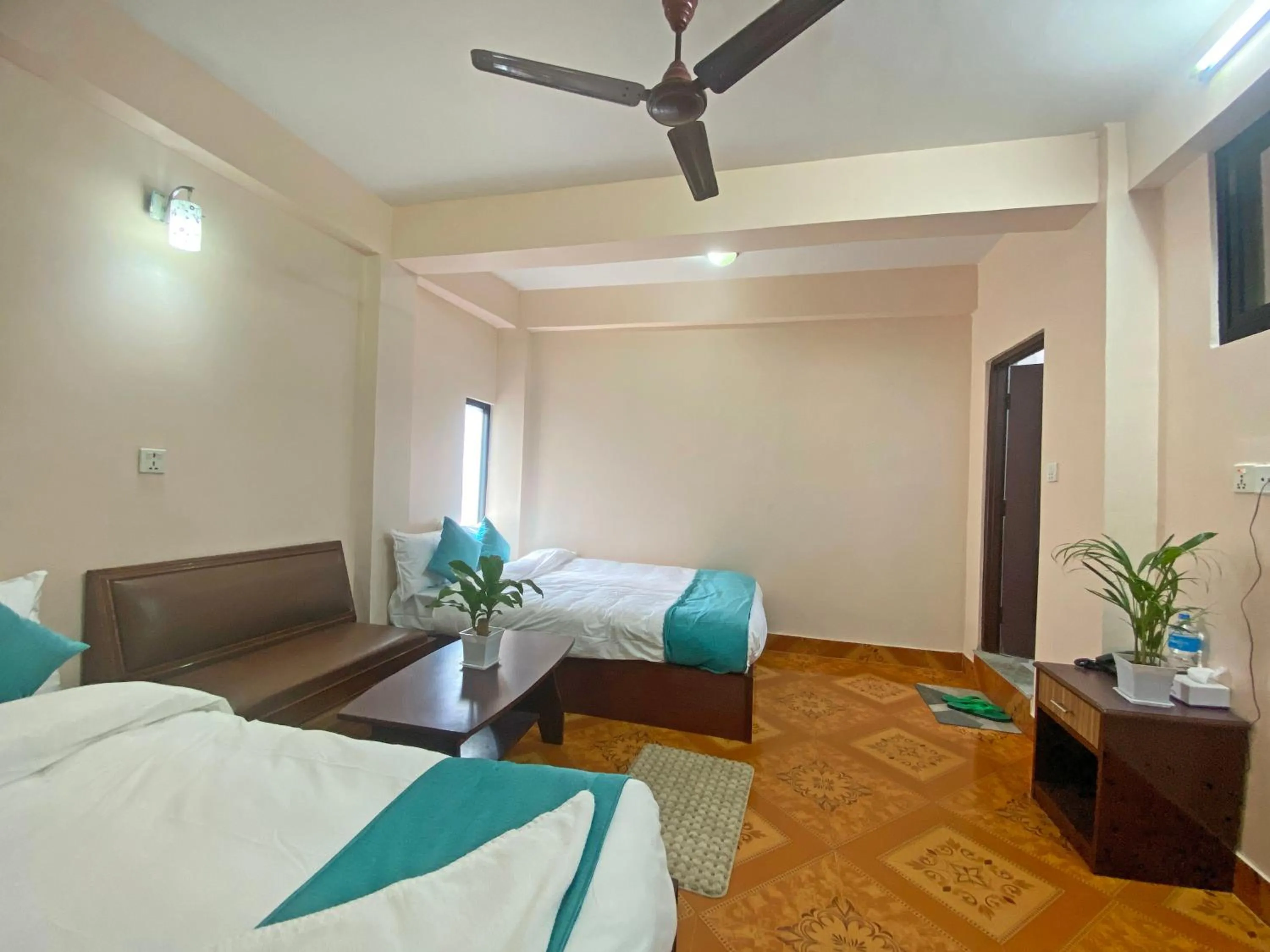 Bed in Hotel Resunga Arjun