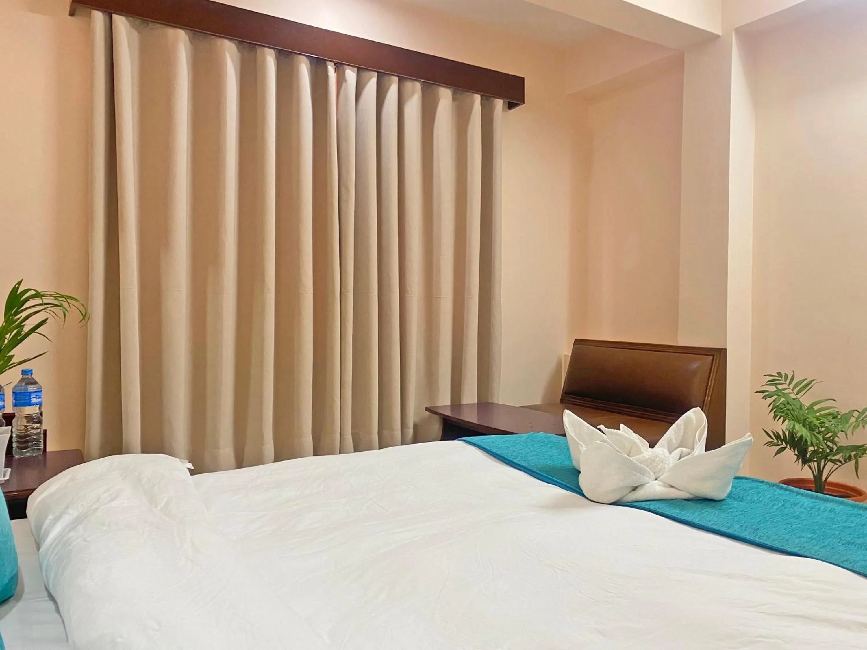 Bed in Hotel Resunga Arjun