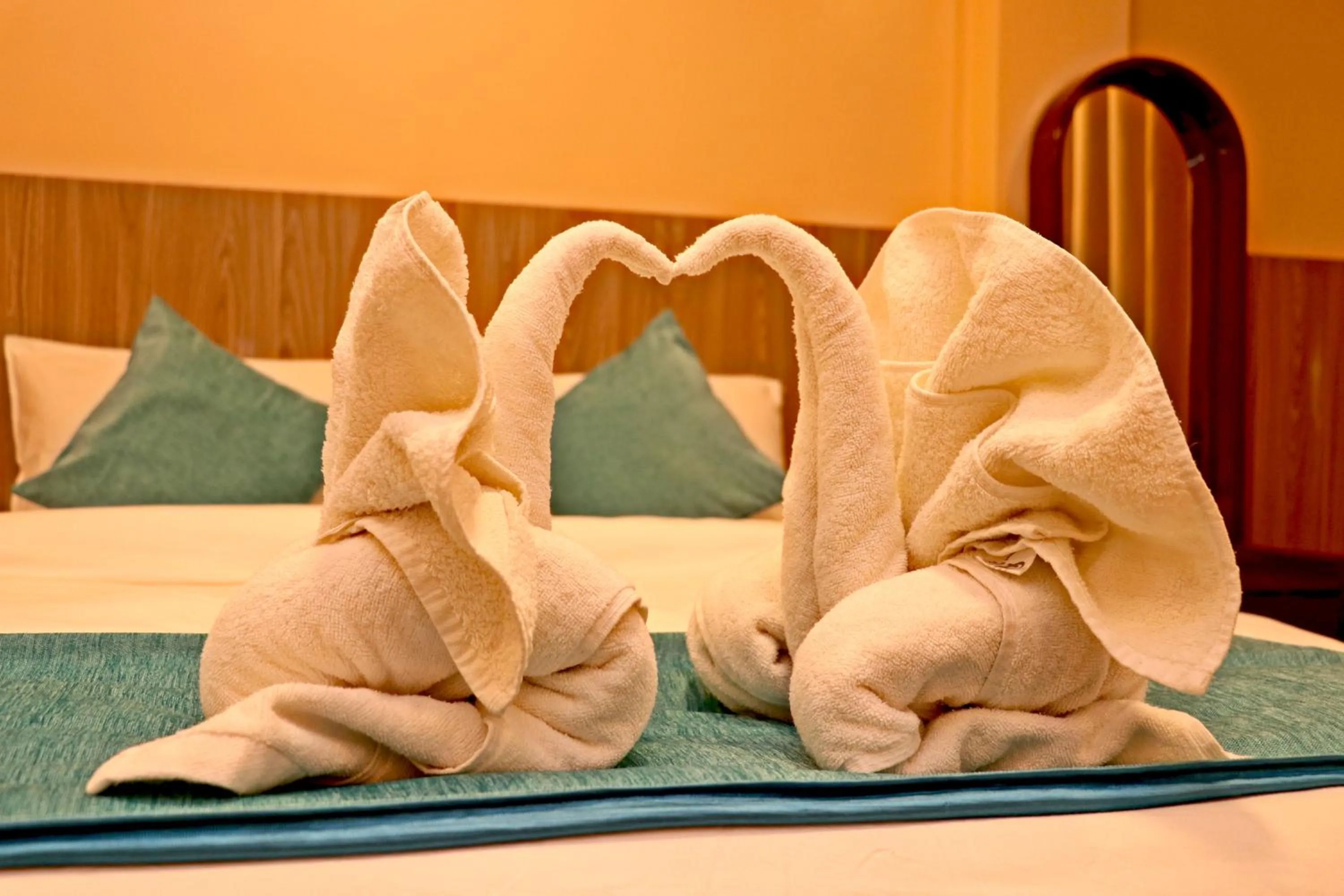 Bed in Hotel Resunga Arjun