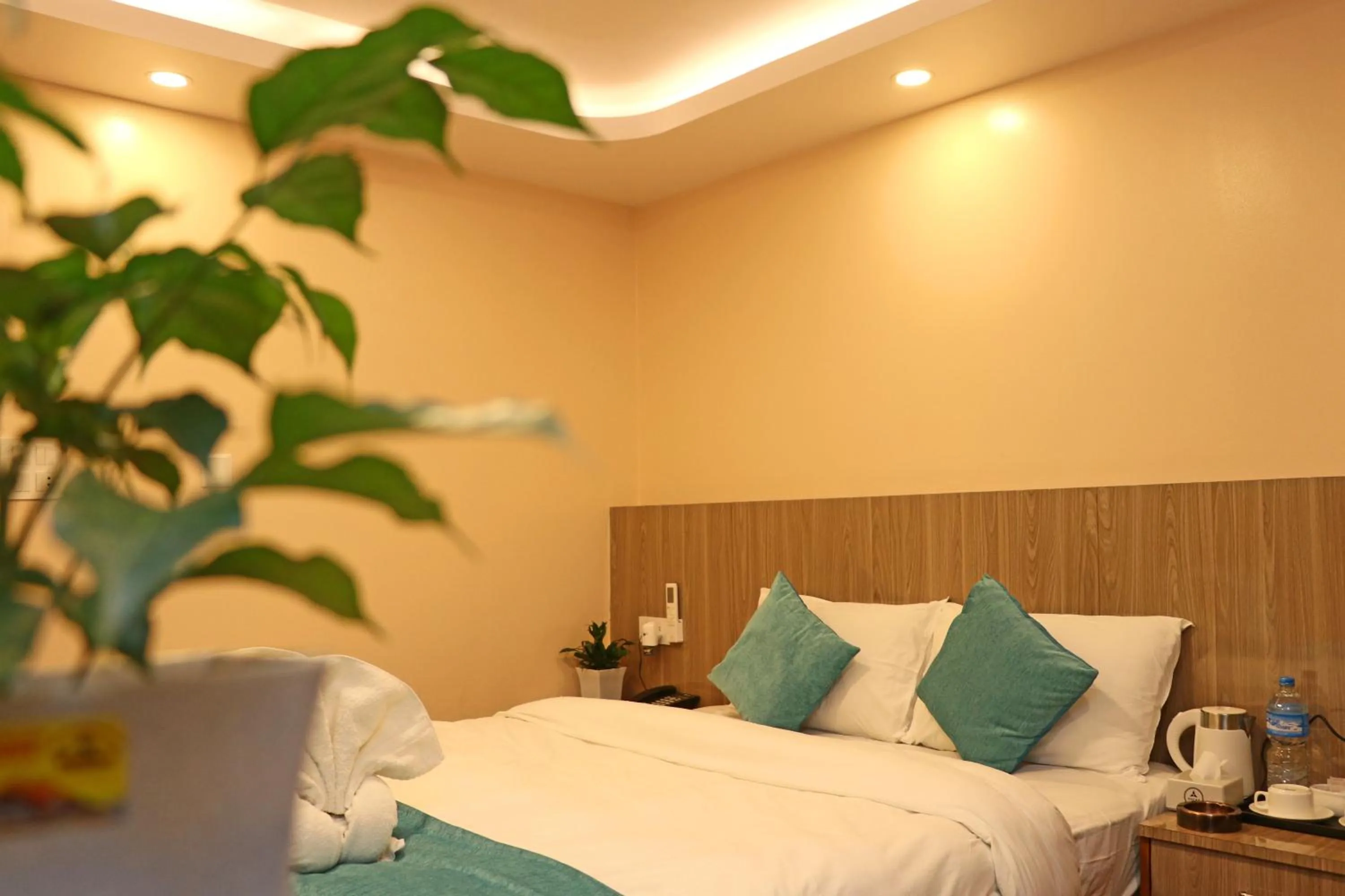 Bed in Hotel Resunga Arjun