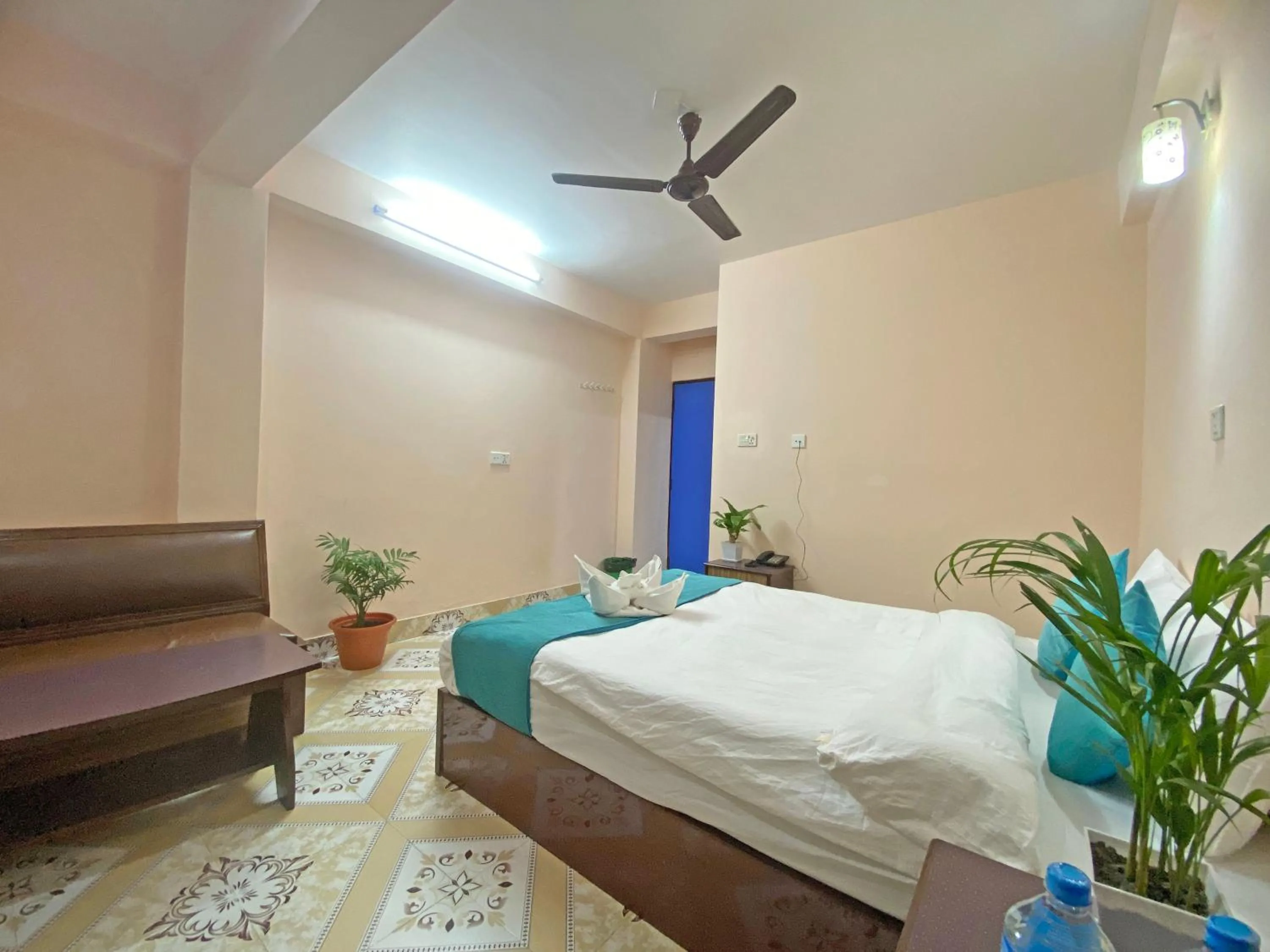 Bed in Hotel Resunga Arjun