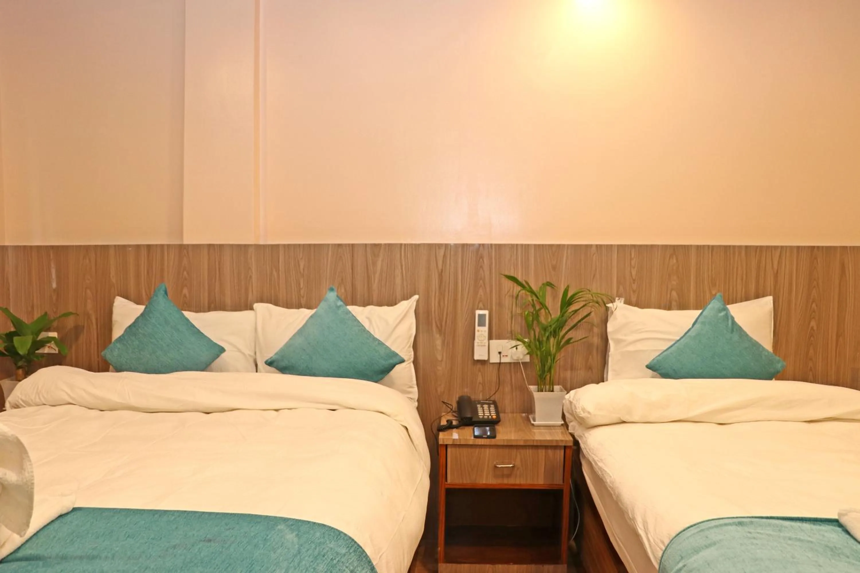 Bed in Hotel Resunga Arjun