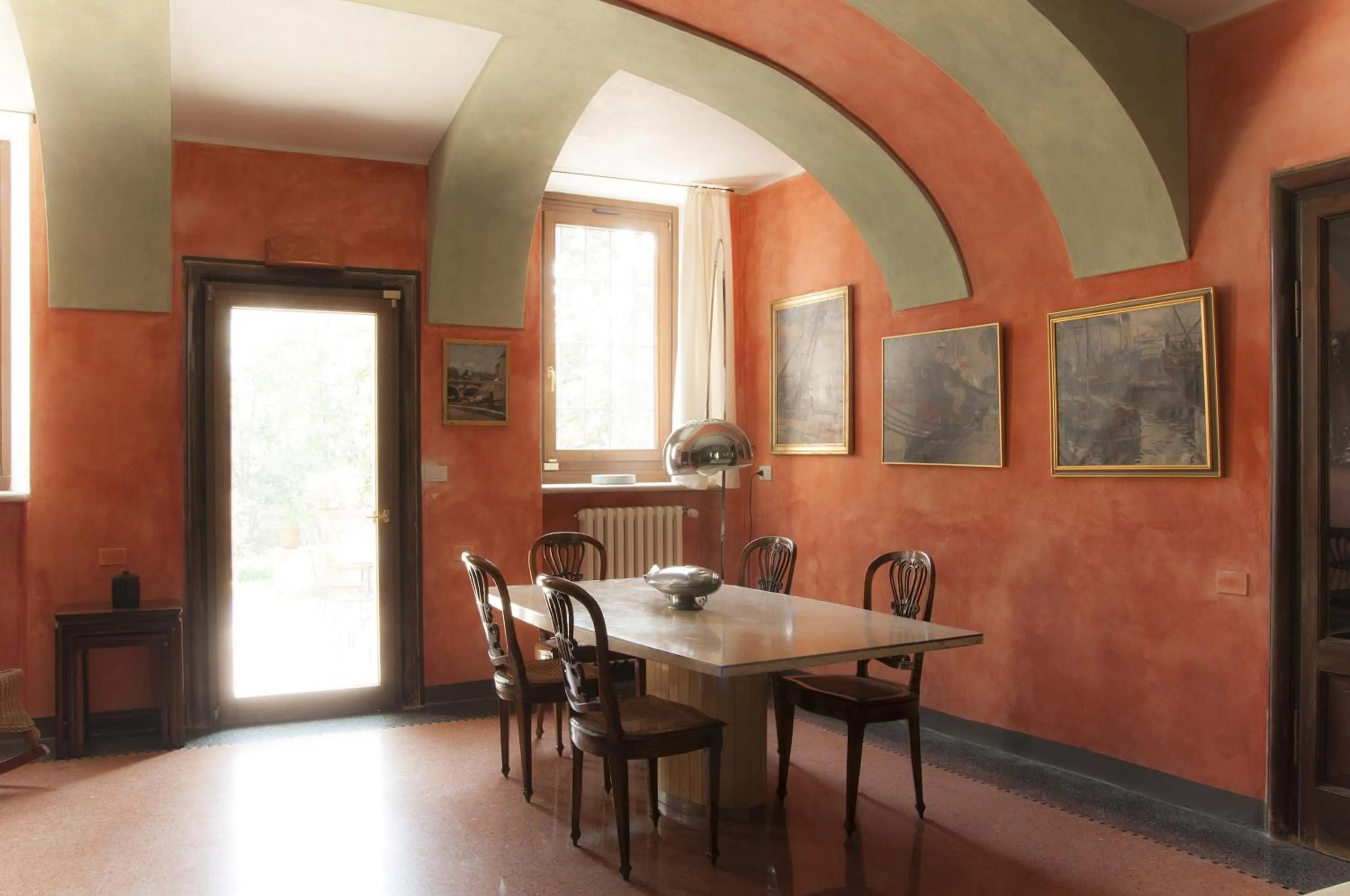 Decorative detail in B&B Corte delle Muse