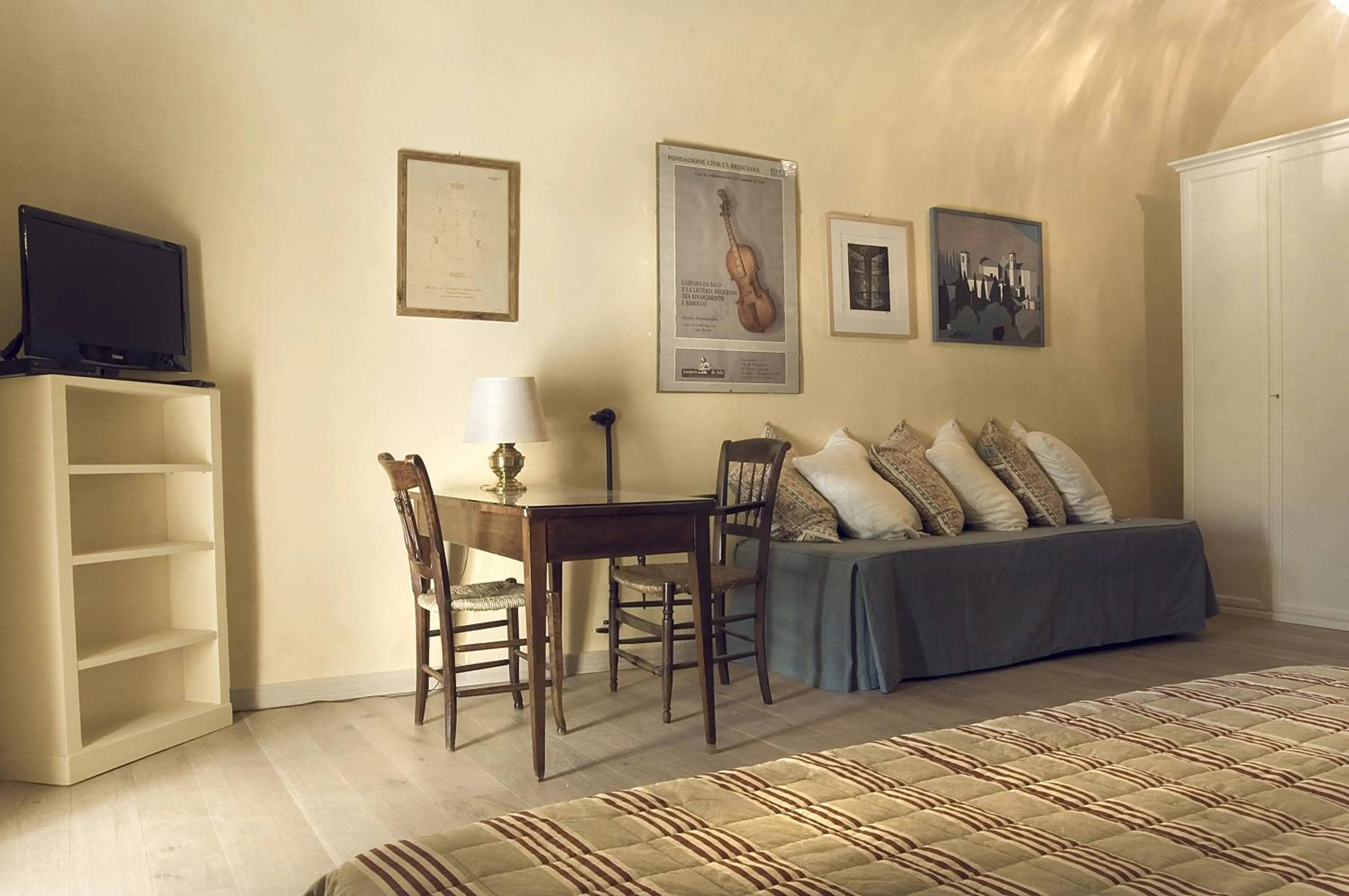 Decorative detail in B&B Corte delle Muse