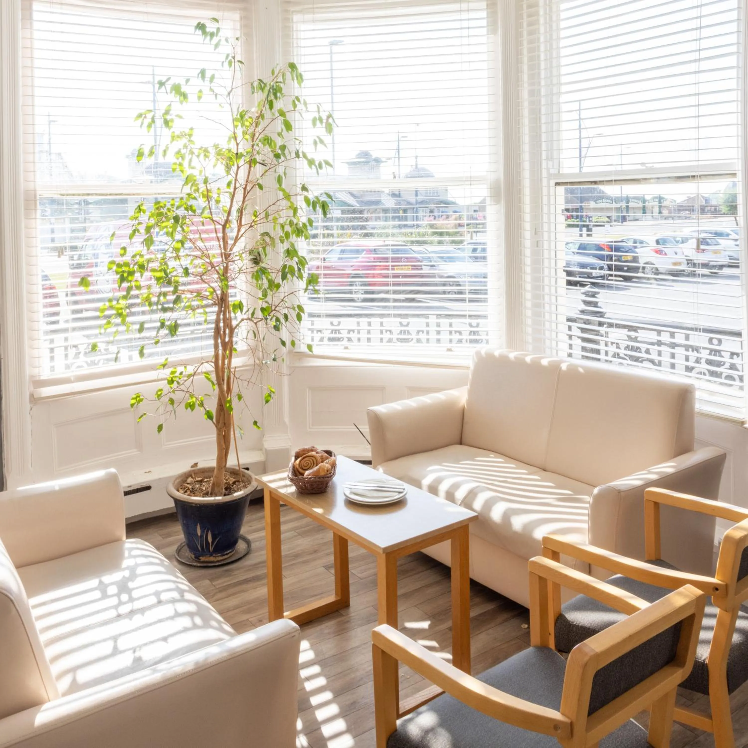 Seating area in The Carlton Hotel