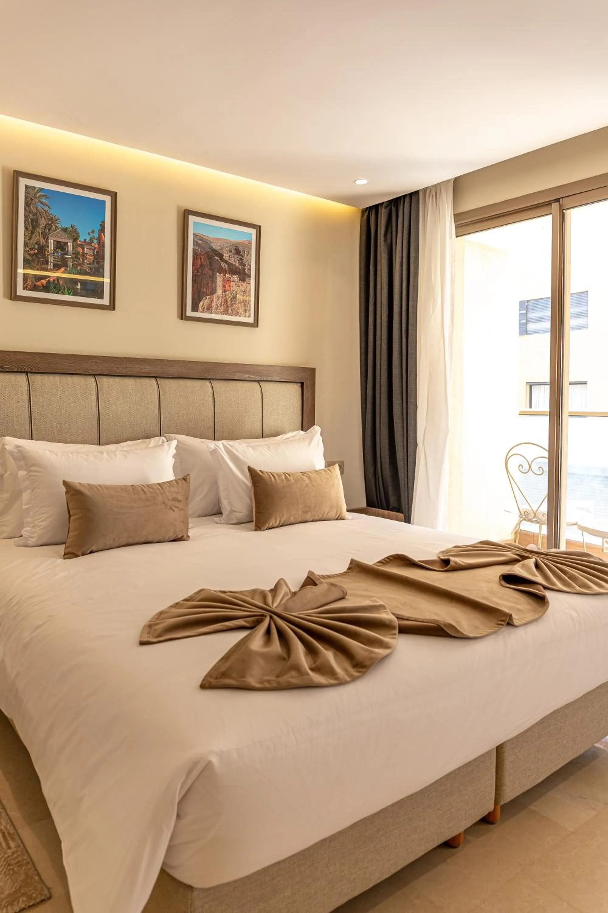 Photo of the whole room, Bed in Residence Eden Marrakech