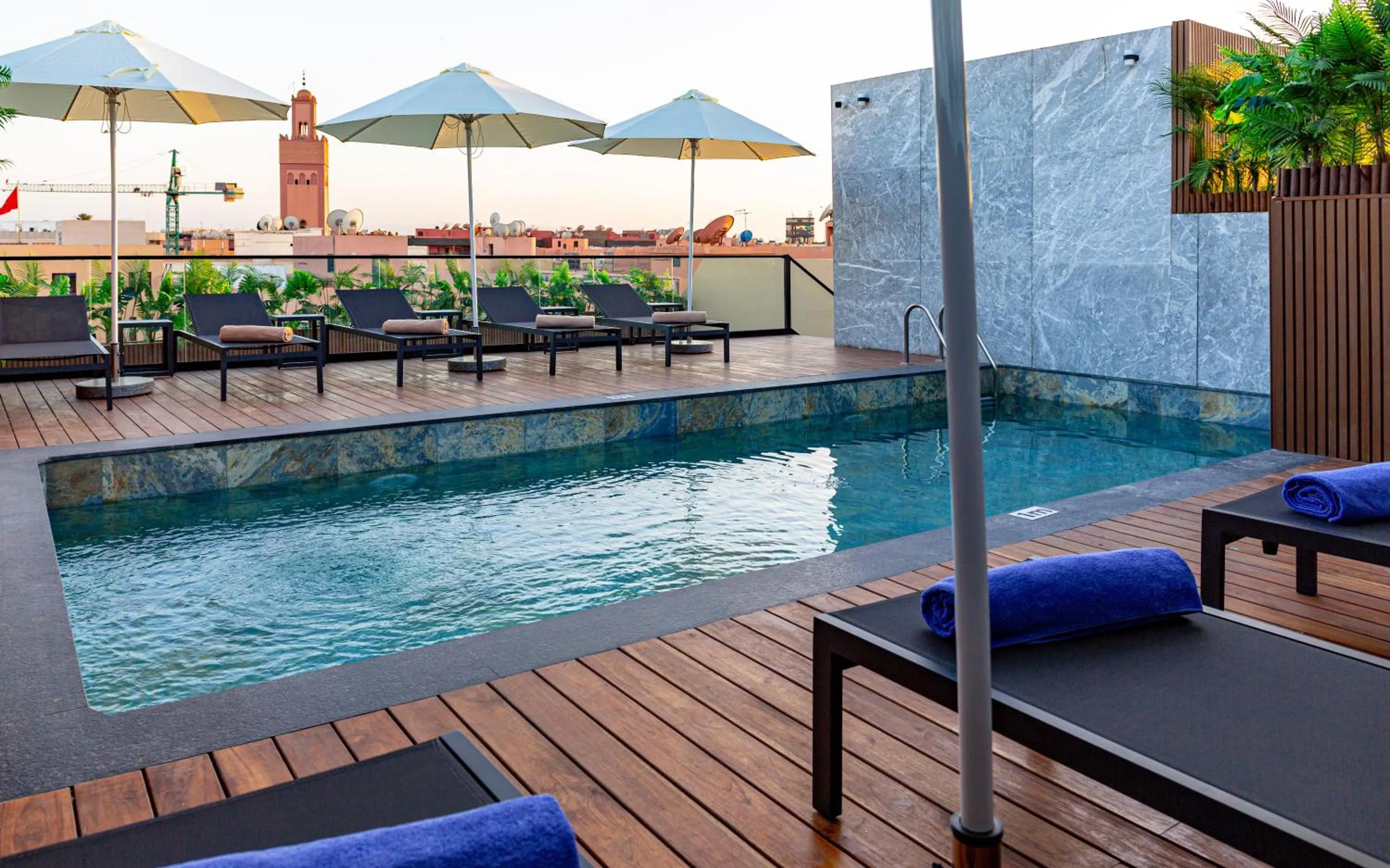 Patio in Residence Eden Marrakech