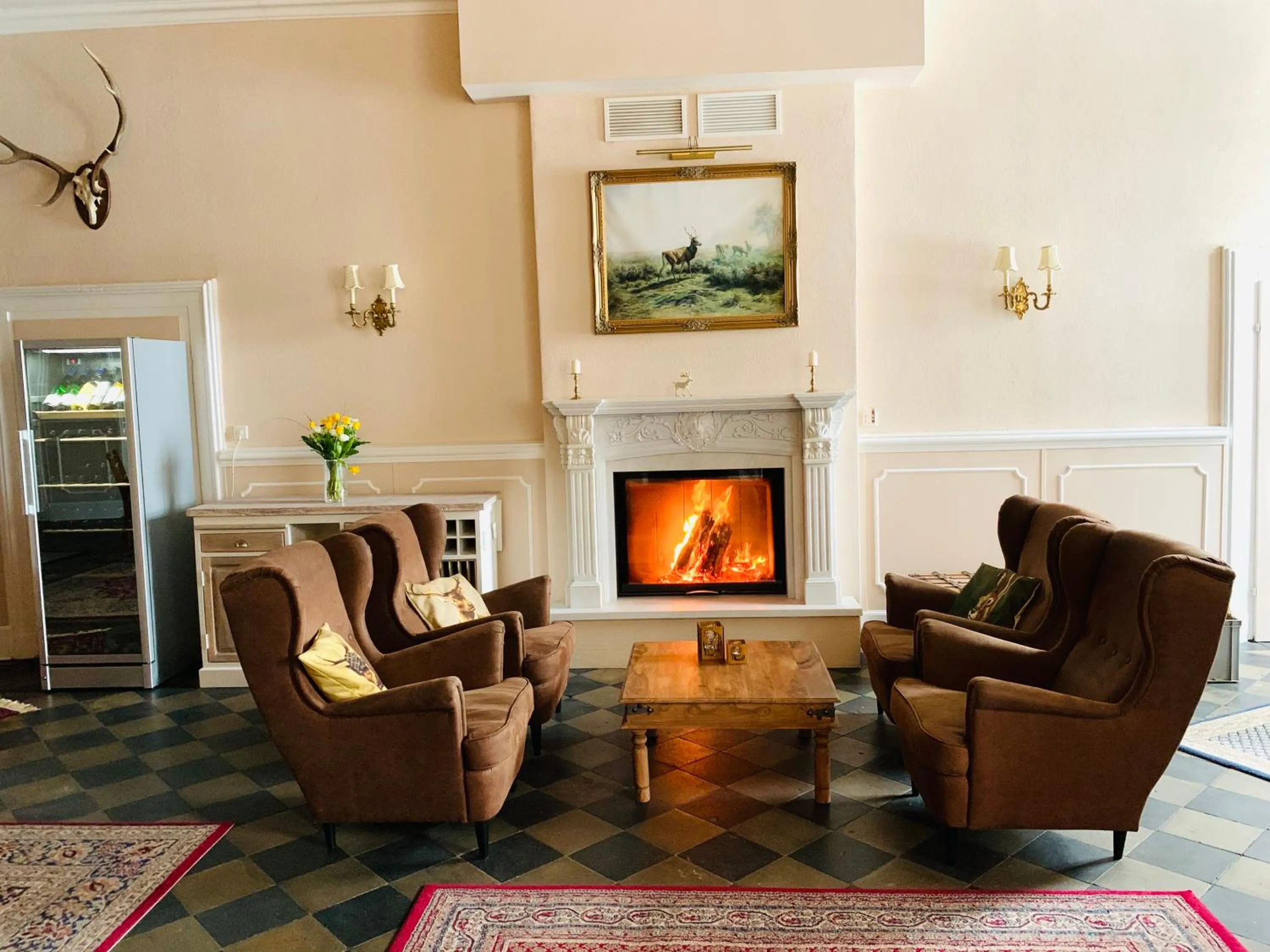 Living room in Jagdschloß Walkenried