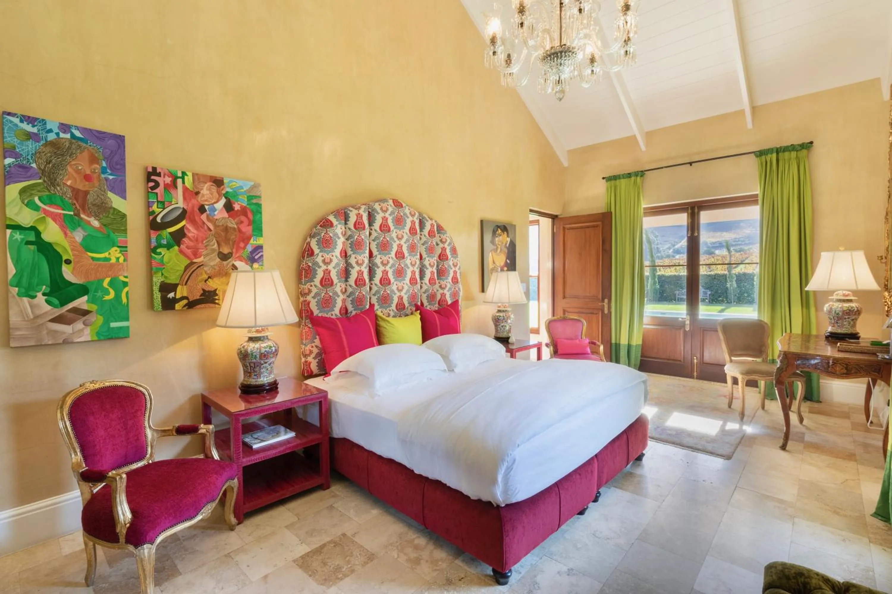 Bedroom, Bed in La Residence