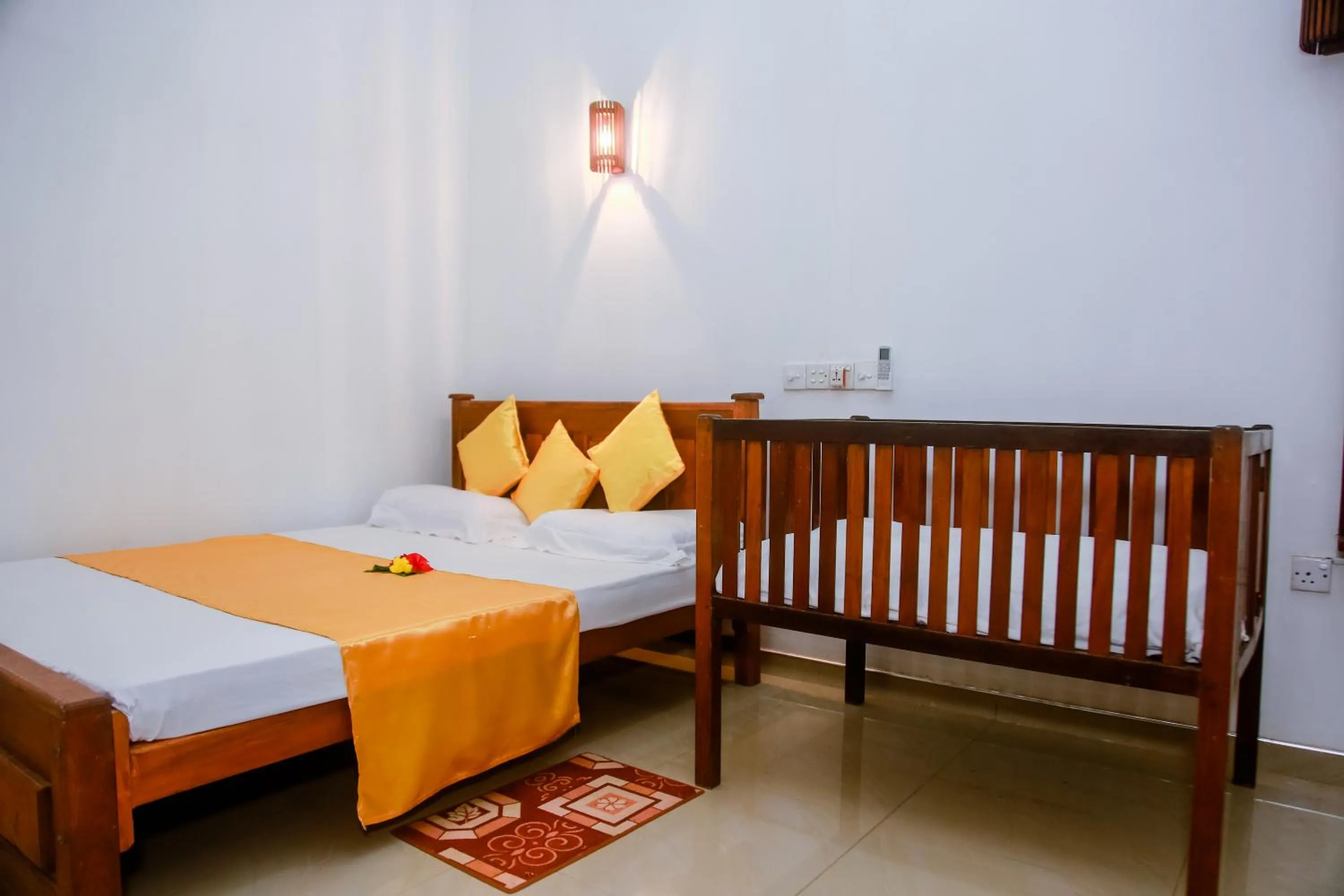 Bedroom, Bed in Ranjith Guest