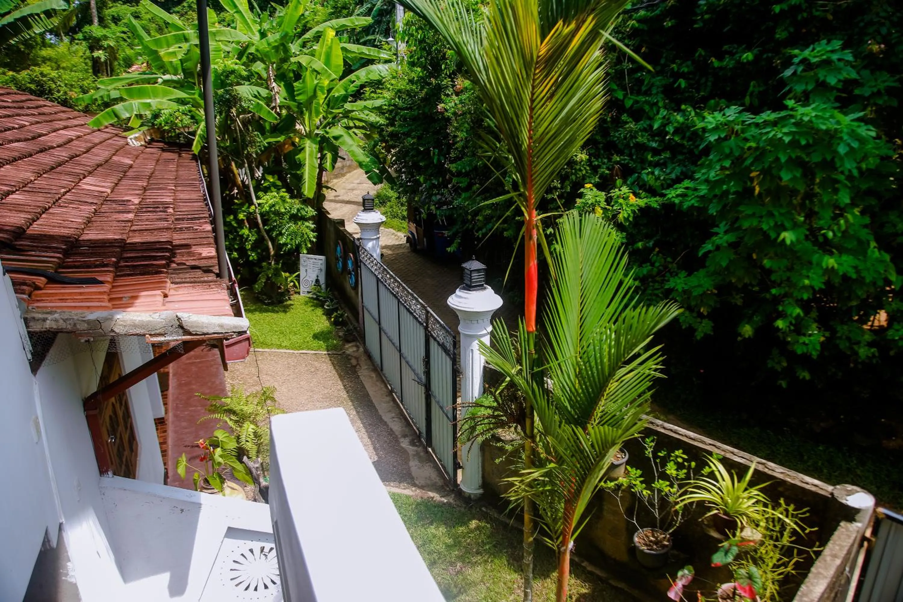 Garden view in Ranjith Guest